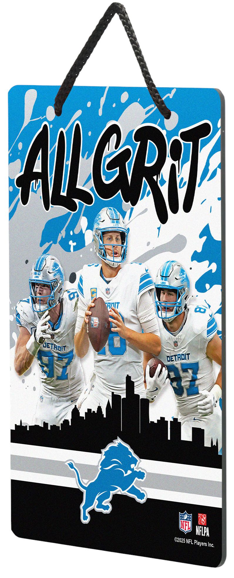 Open Road Detroit Lions Metal Sign product image