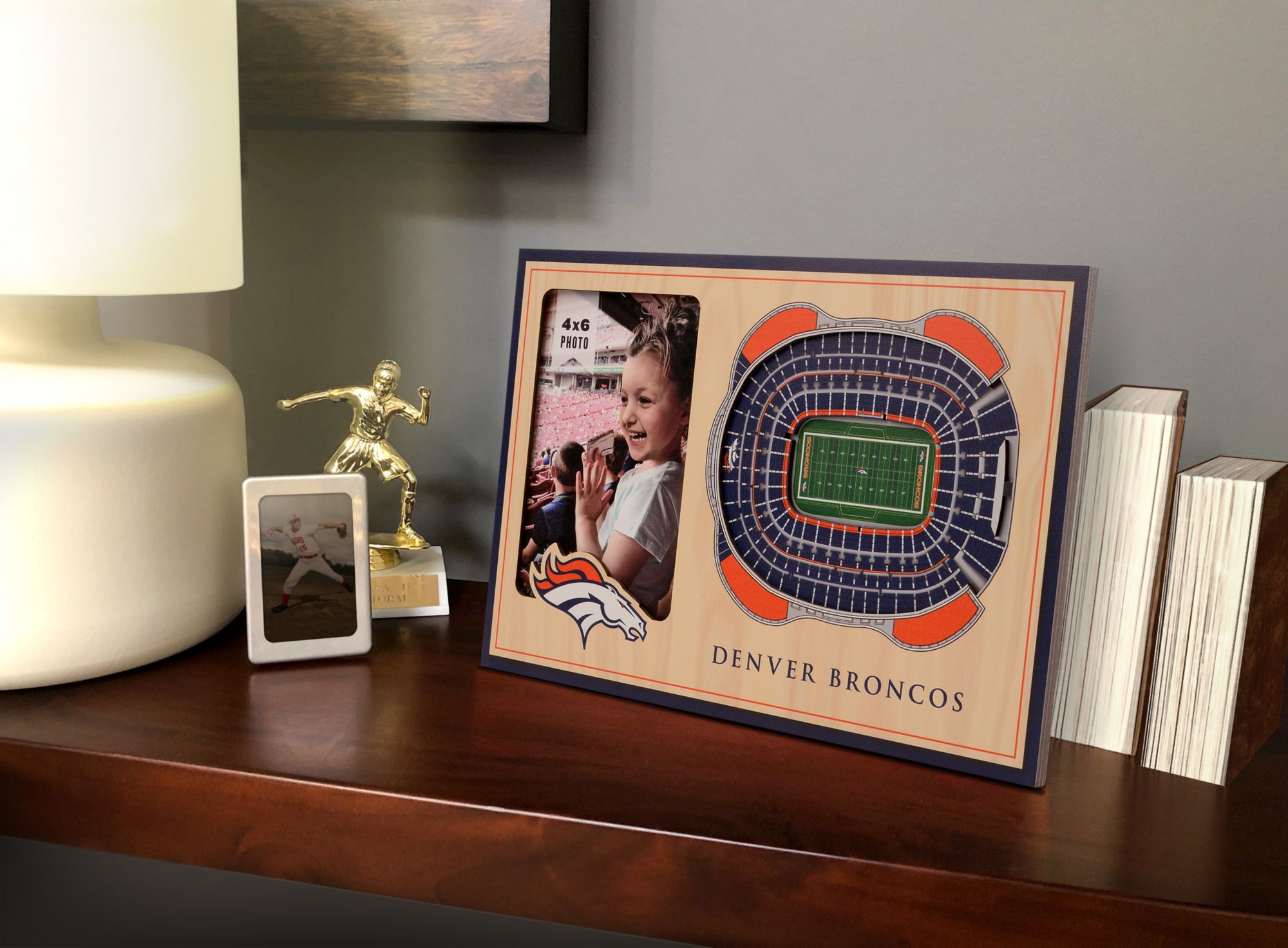 YouTheFan Denver Broncos 3D Picture Frame product image