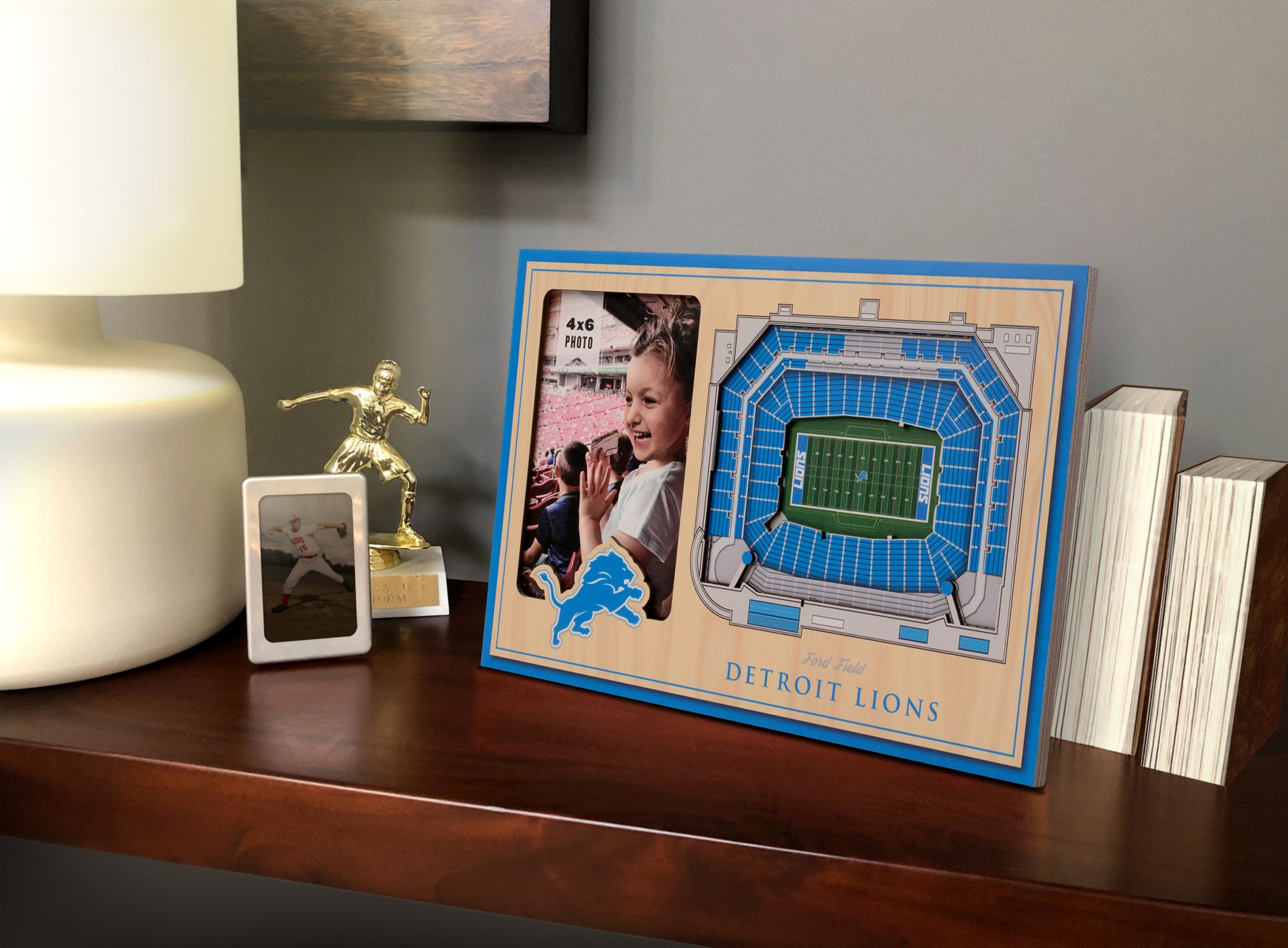 YouTheFan Detroit Lions 3D Picture Frame product image