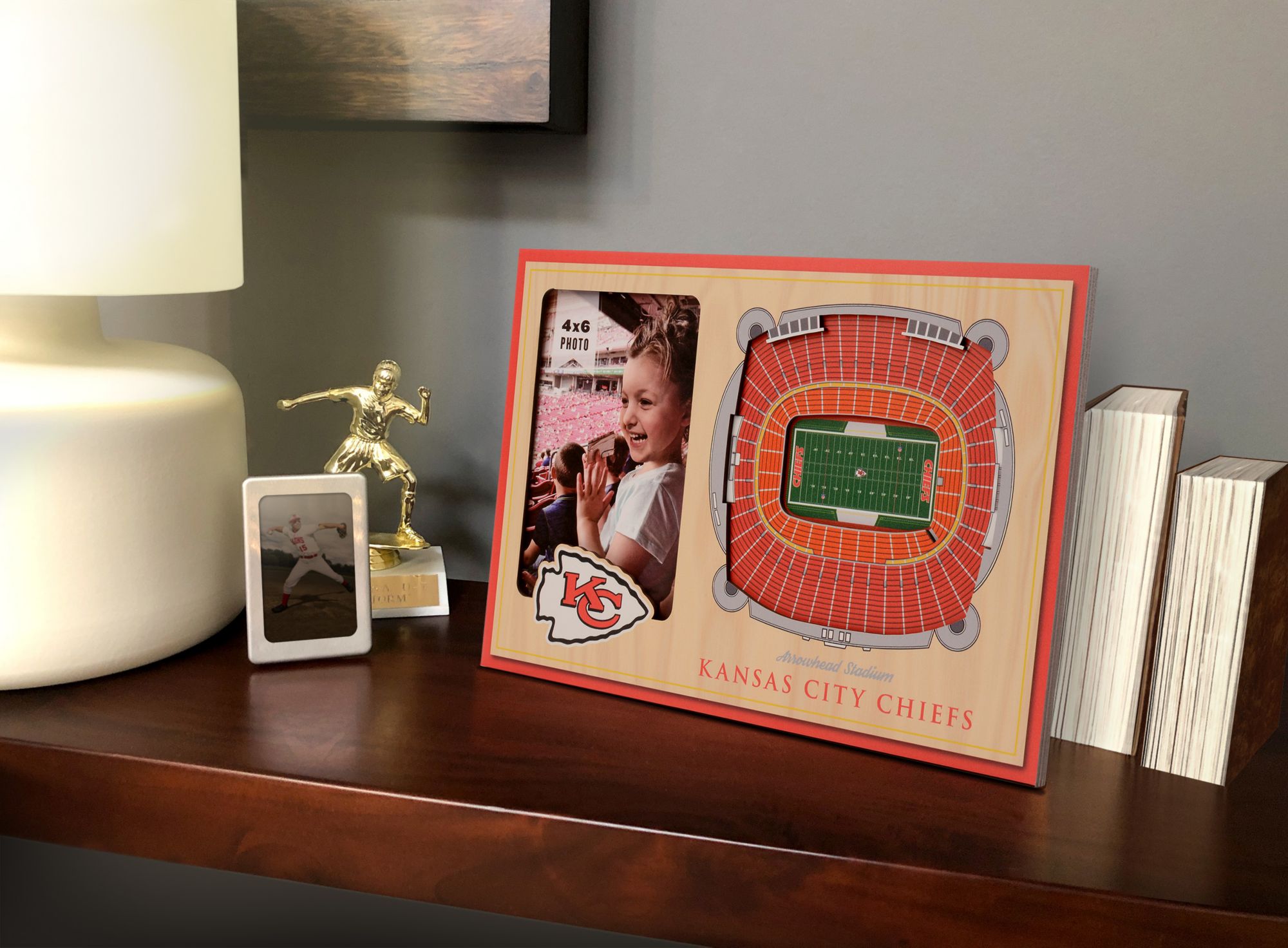 YouTheFan Kansas City Chiefs 3D Picture Frame product image