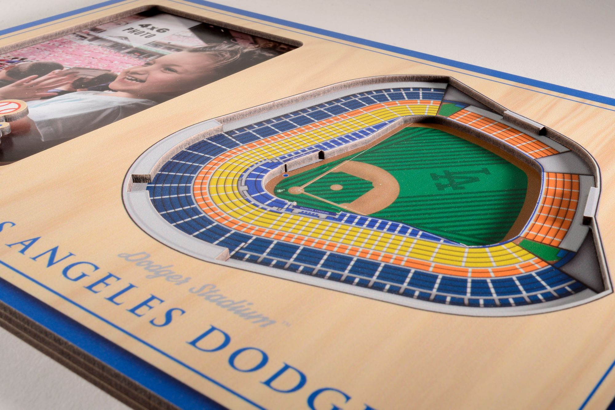 You the Fan Los Angeles Dodgers 3D Picture Frame