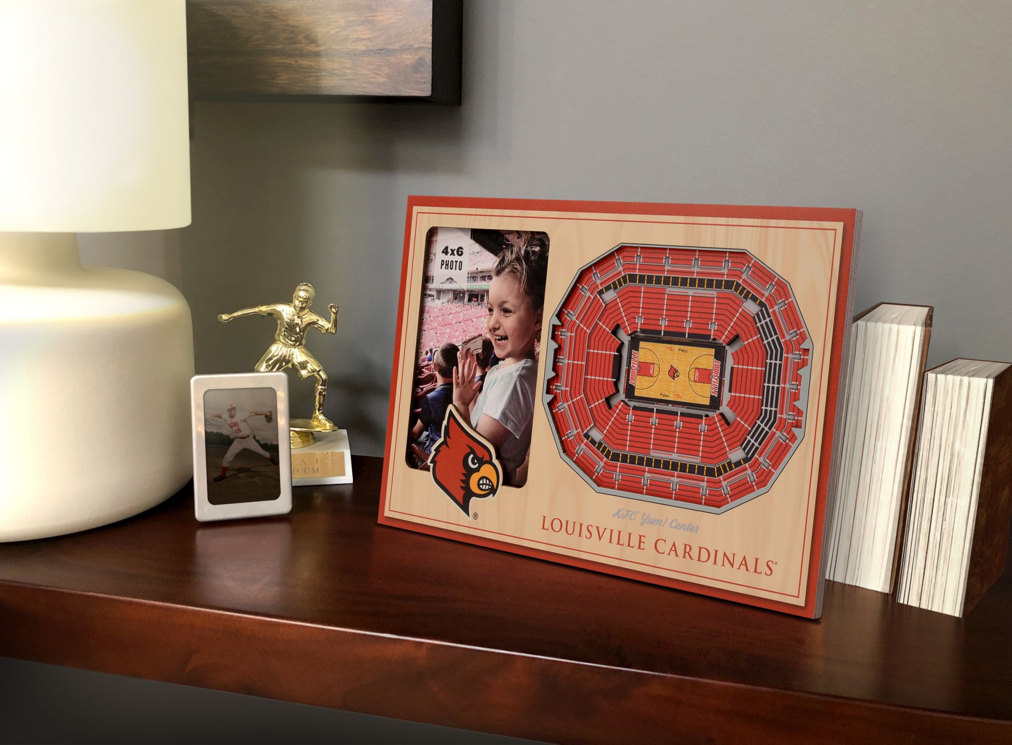 YouTheFan Louisville Cardinals 3D Picture Frame product image