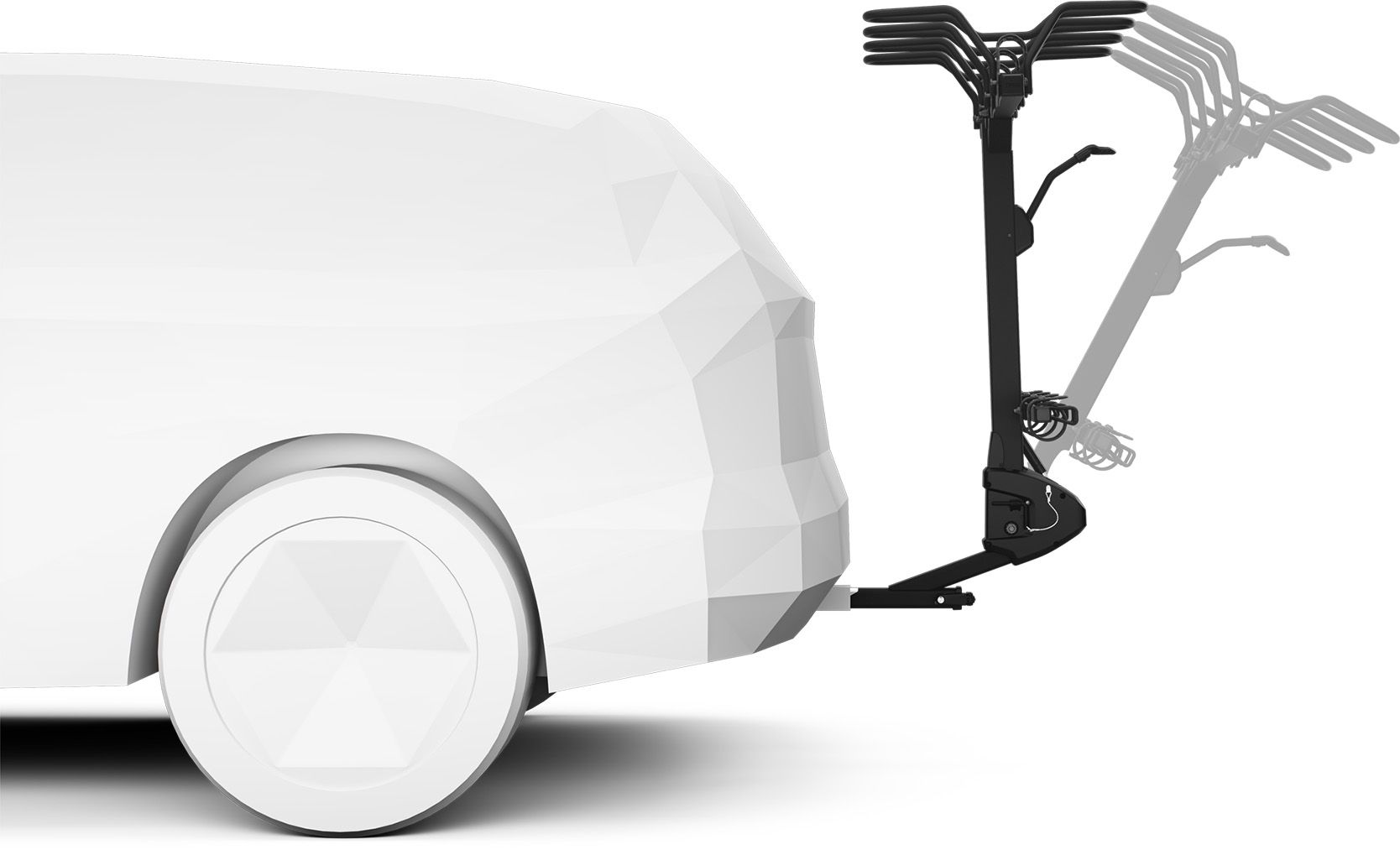 Thule ReVert Vertical 4-Bike Rack product image