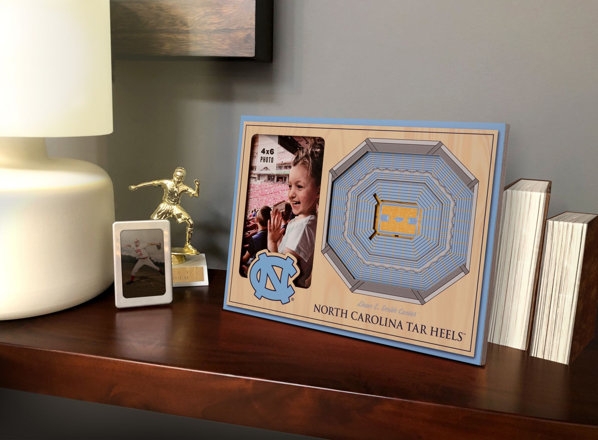 YouTheFan North Carolina Tar Heels 3D Picture Frame product image