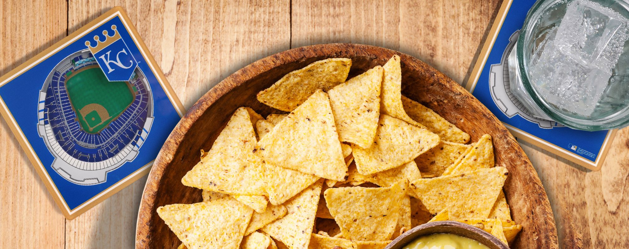 YouTheFan Kansas City Royals Stadium View Coaster Set product image