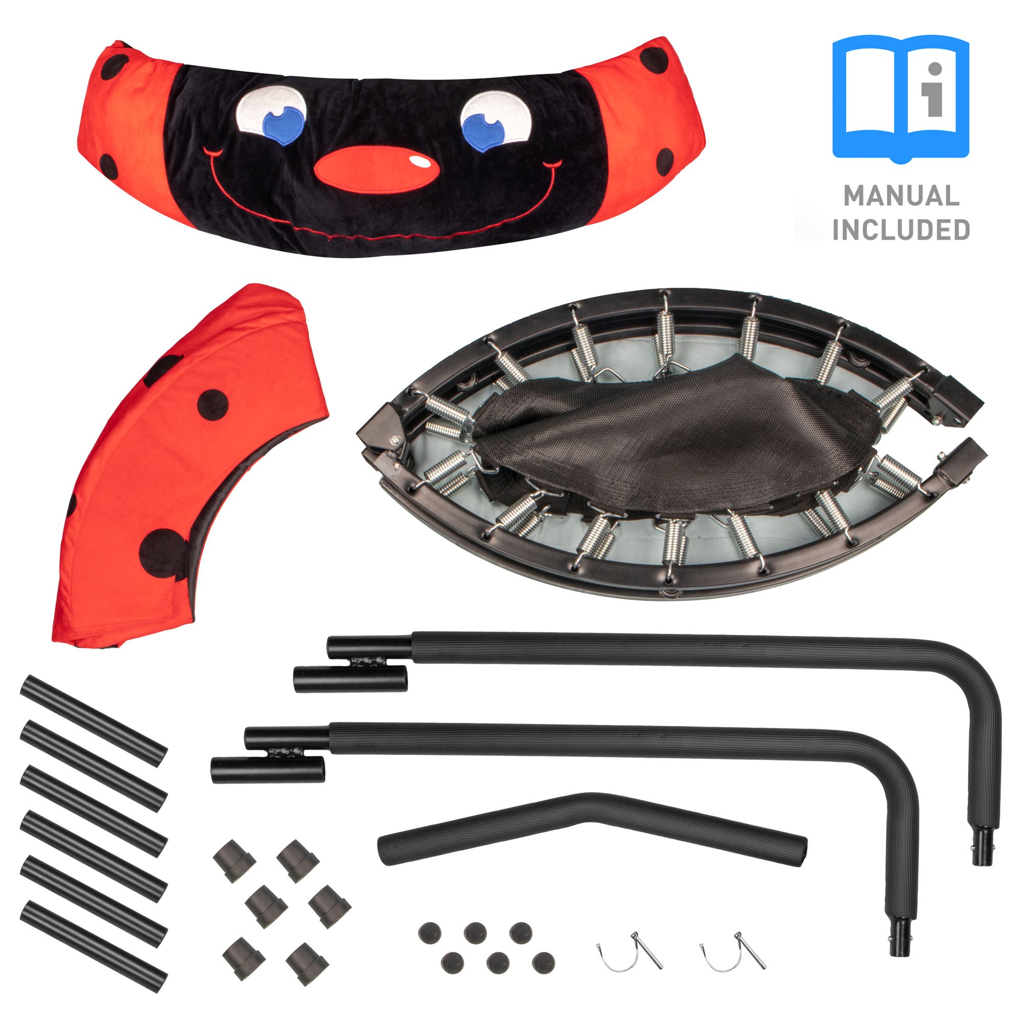 Pure Fun Lady Bug Plush Jumper Trampoline product image