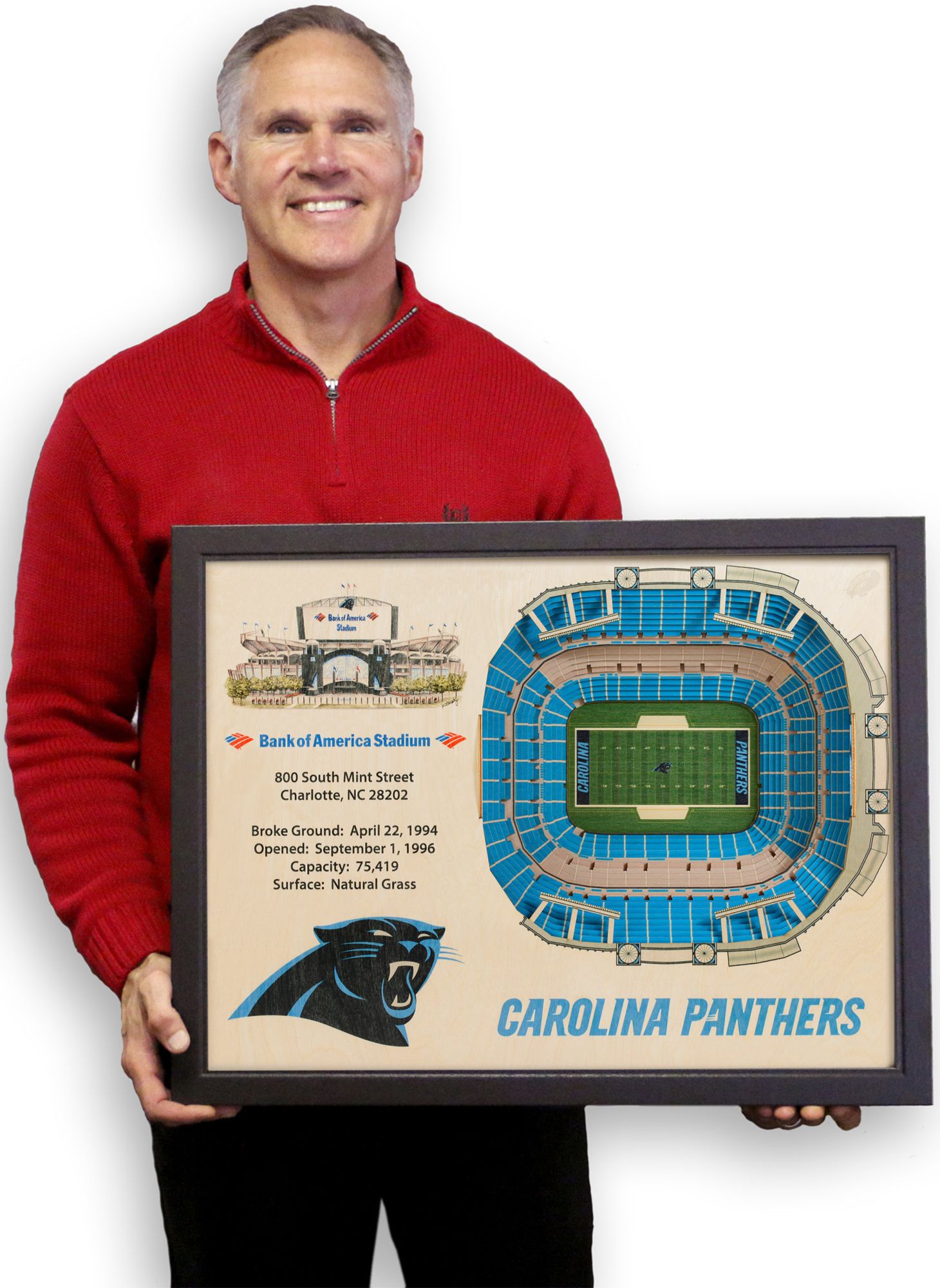 You the Fan Florida Panthers 25-Layer StadiumViews 3D Wall Art product image