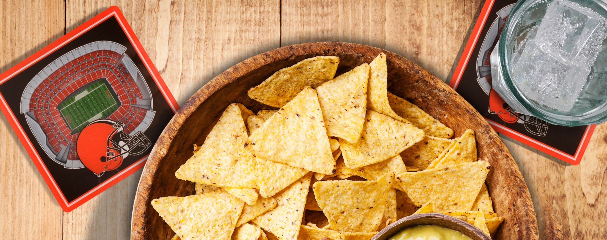 YouTheFan Cleveland Browns 3D Stadium Views Coaster Set product image