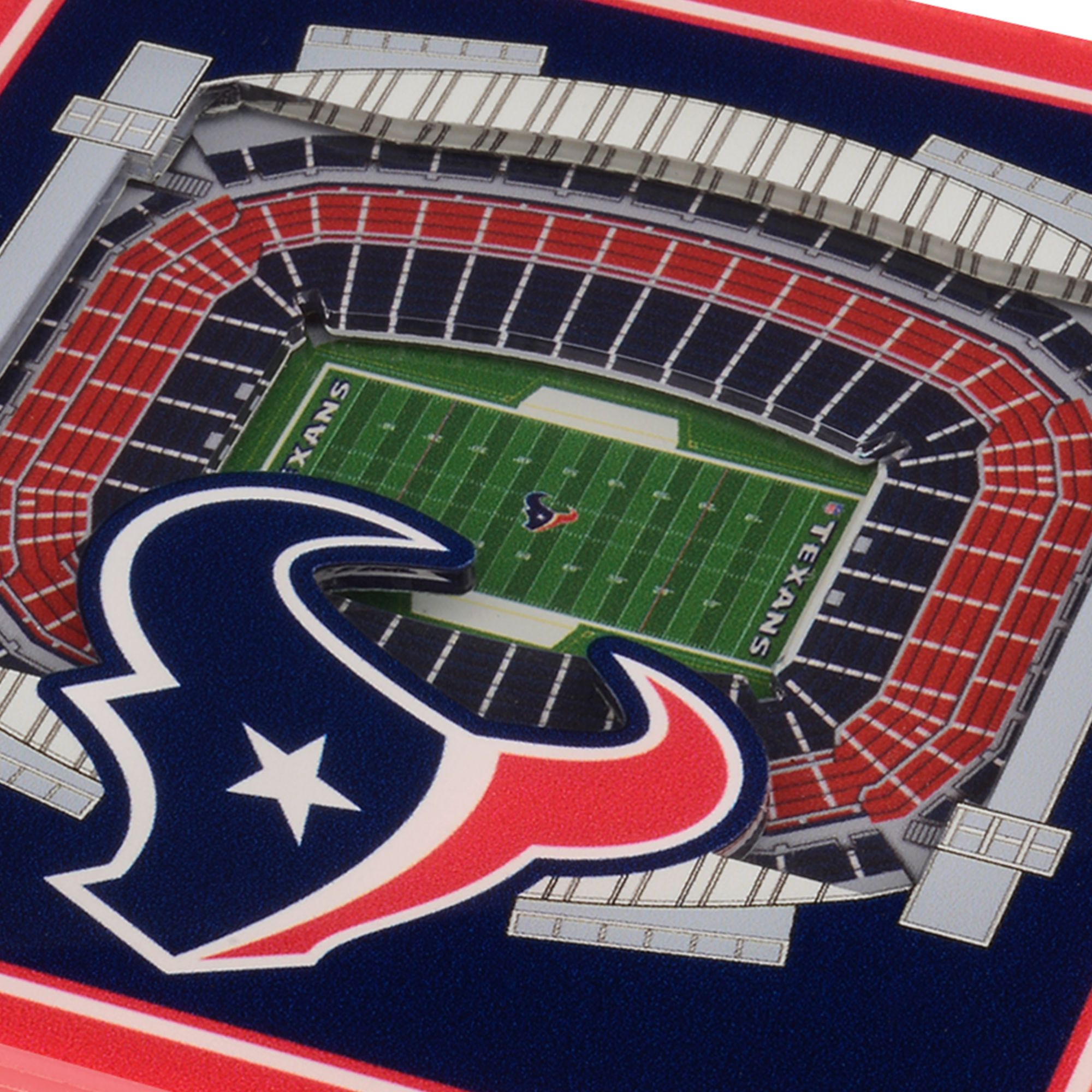 You the Fan Houston Texans Stadium View Coaster Set