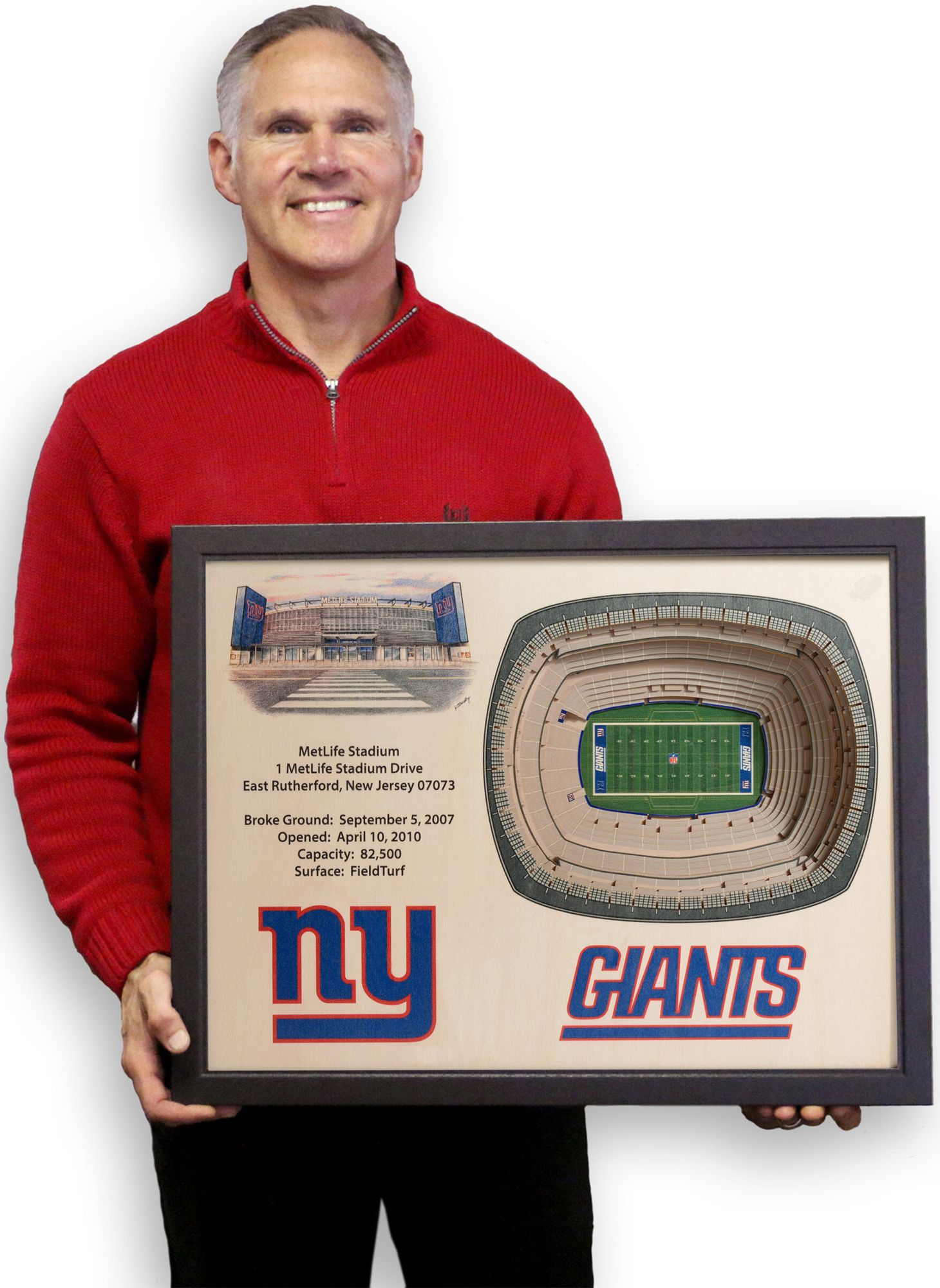 You the Fan New York Giants 25-Layer StadiumViews 3D Wall Art