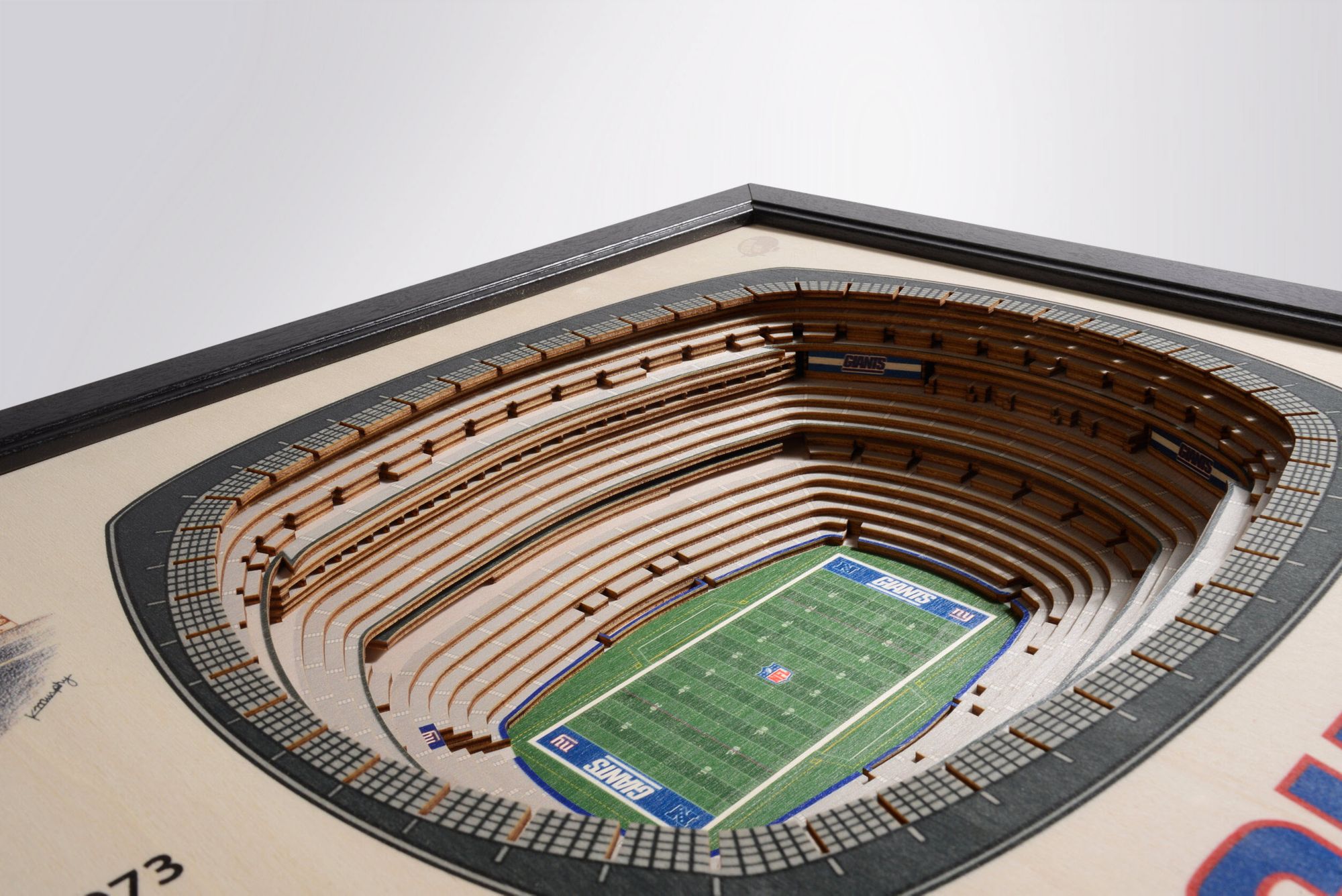 You the Fan New York Giants 25-Layer StadiumViews 3D Wall Art