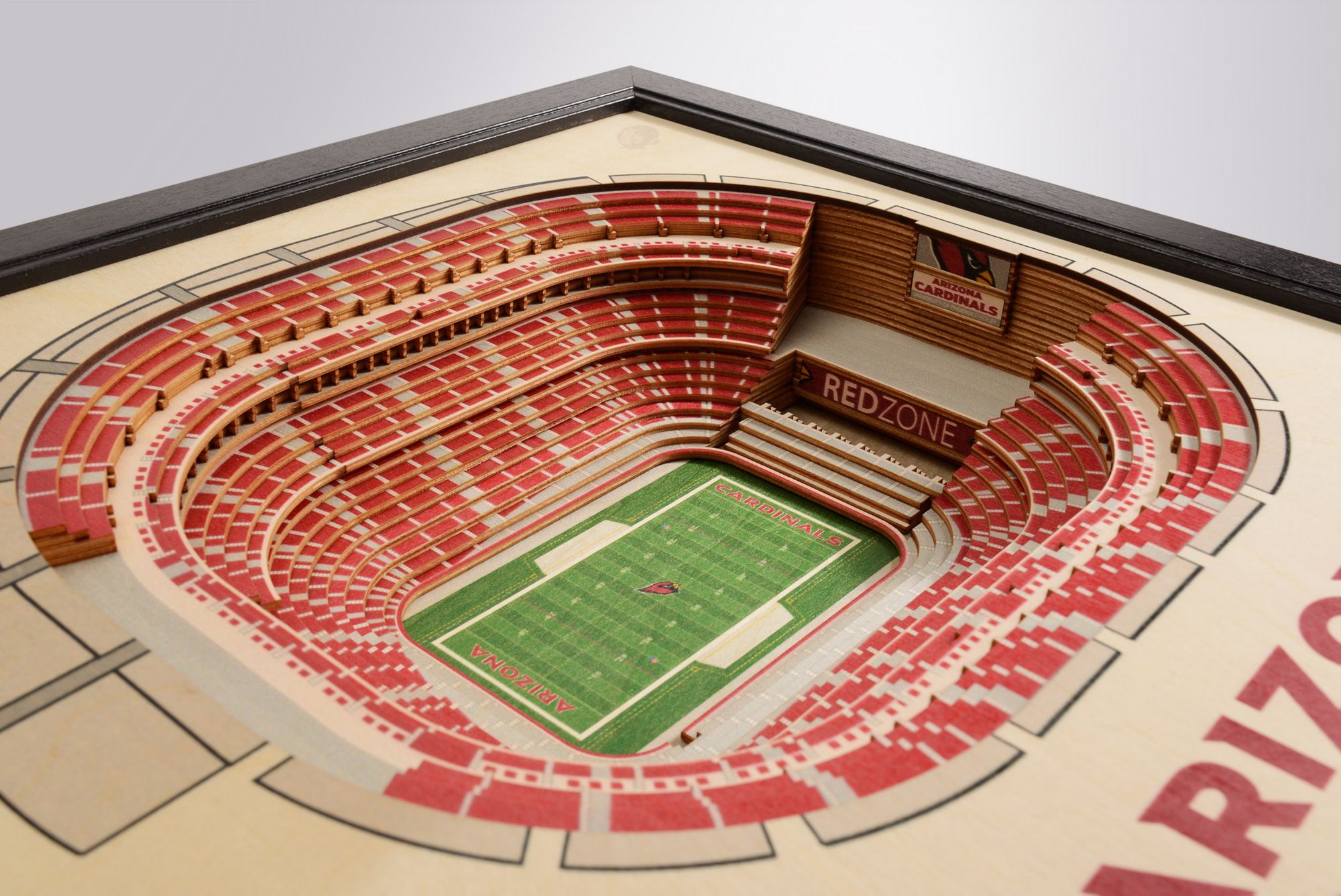 You the Fan Arizona Cardinals 25-Layer StadiumViews 3D Wall Art product image
