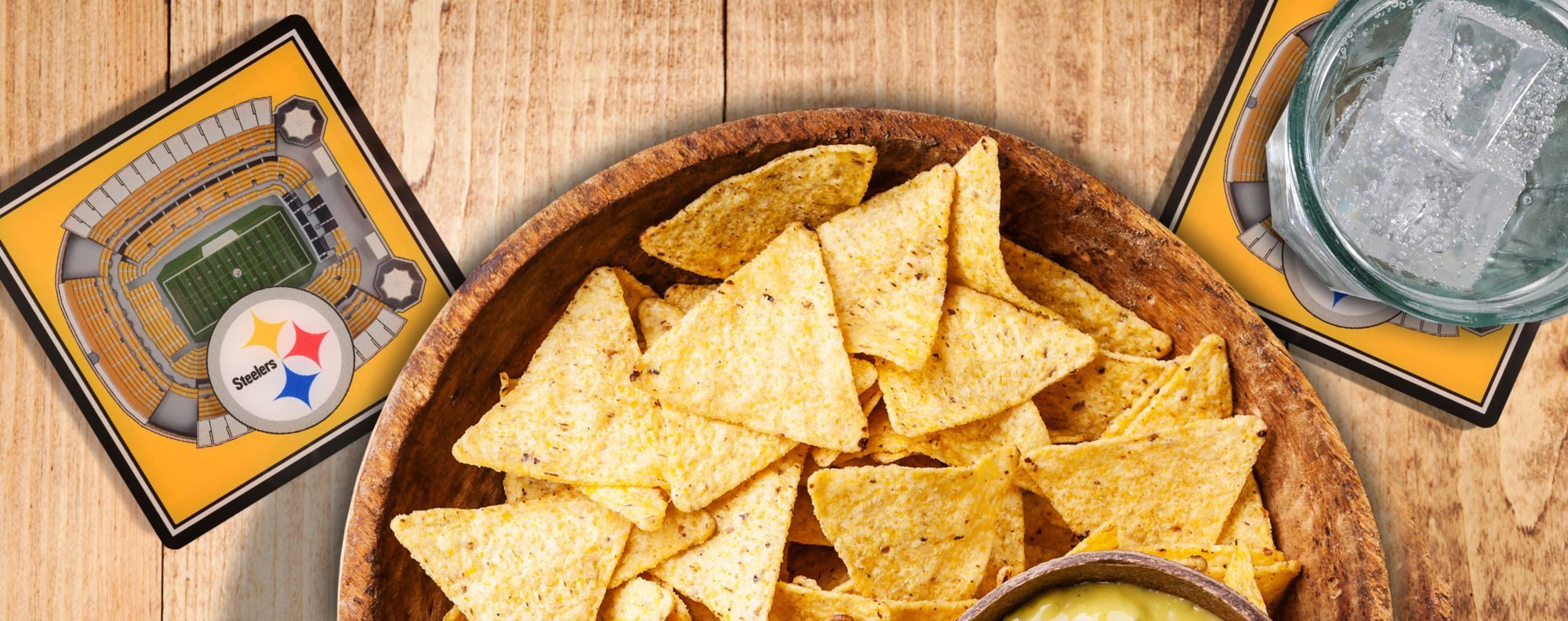 YouTheFan Pittsburgh Steelers 3D Stadium Views Coaster Set product image