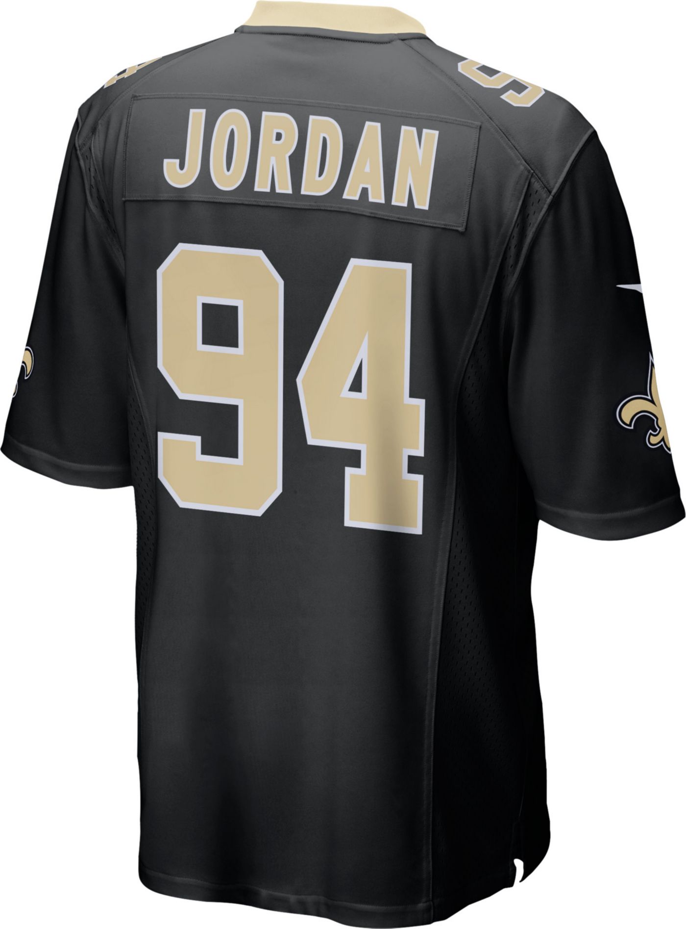 Nike Men s New Orleans Saints Cameron Jordan 94 Black Game Jersey Dick s Sporting Goods