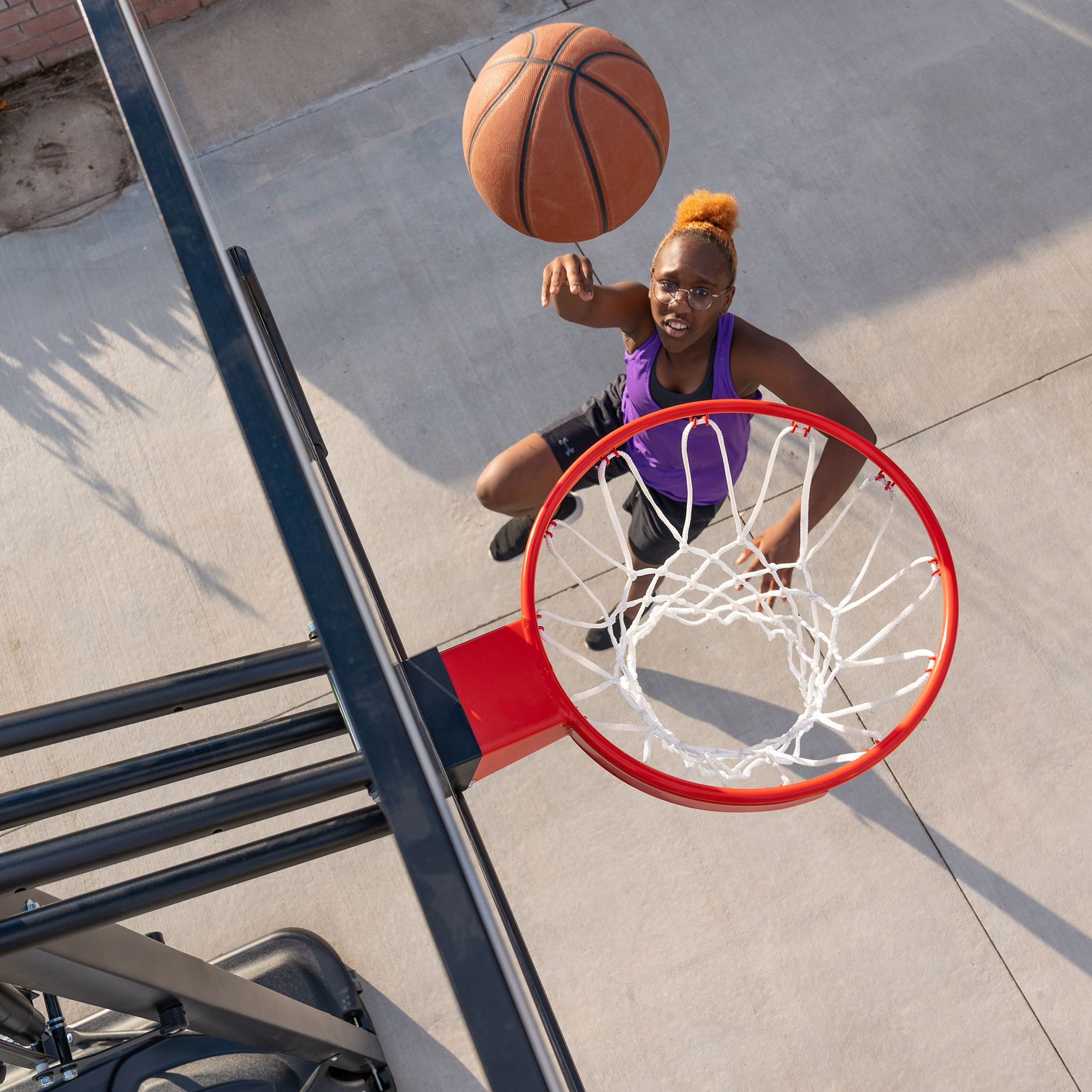 Lifetime 54” Portable Steel Framed Acrylic Basketball Hoop product image
