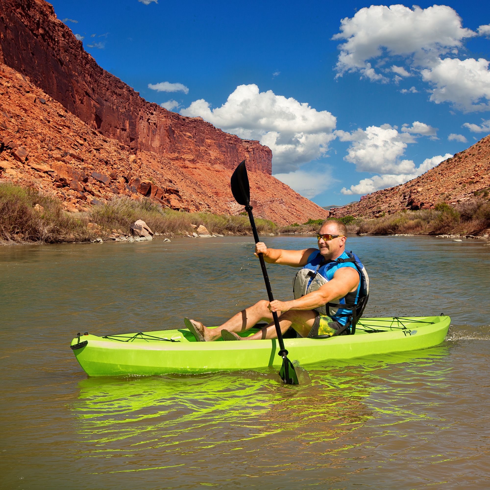 Lifetime Tioga 120 Angler Kayak with Paddle product image