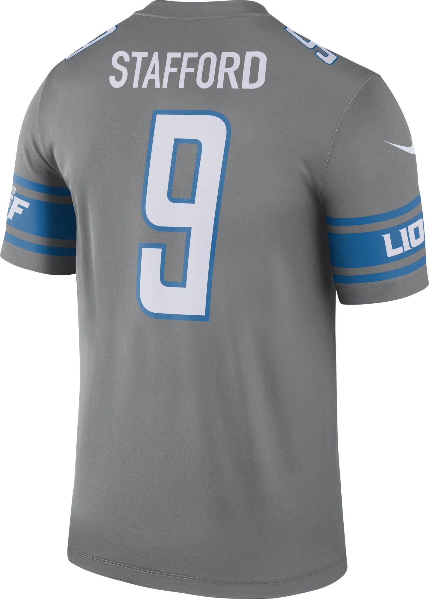 detroit lions grey jersey