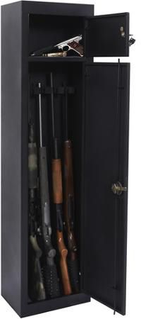 American Furniture Classics 5 Gun Metal Security Cabinet product image