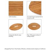 Picnic Time Baltimore Ravens Football Shaped Cutting Board product image