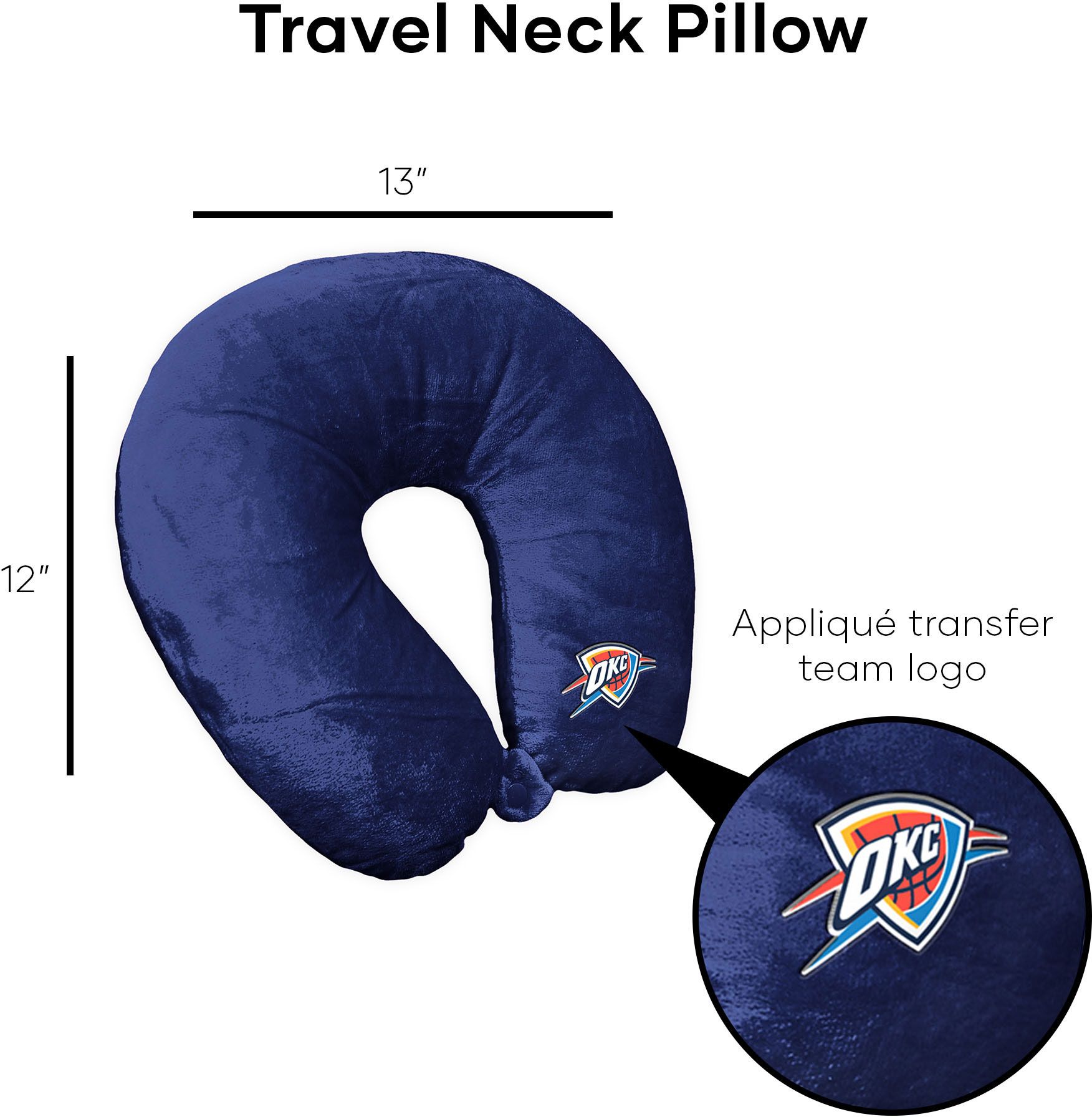 TheNorthwest Oklahoma City Thunder Neck Pillow product image