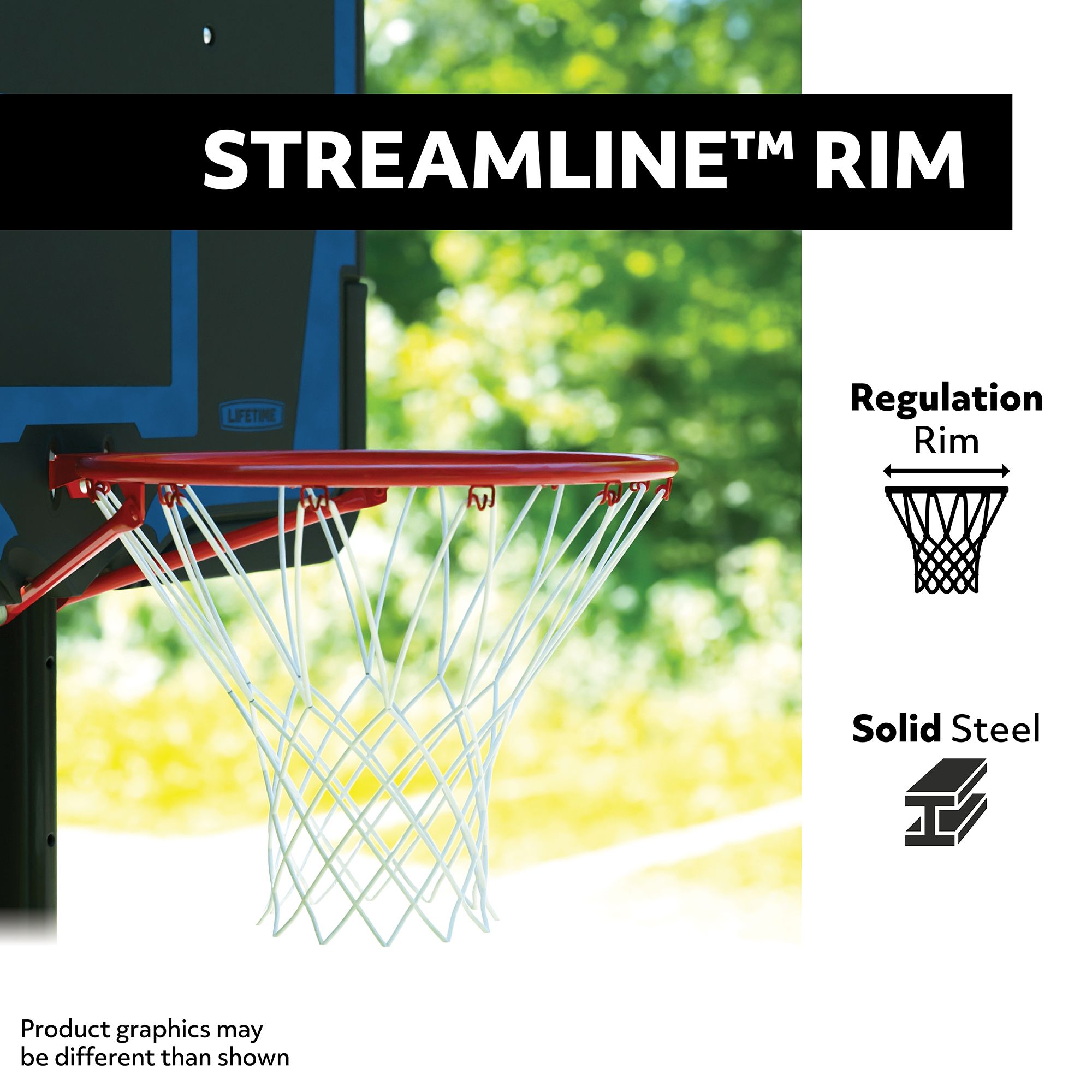Lifetime 44” Cross Over Portable Basketball Hoop product image