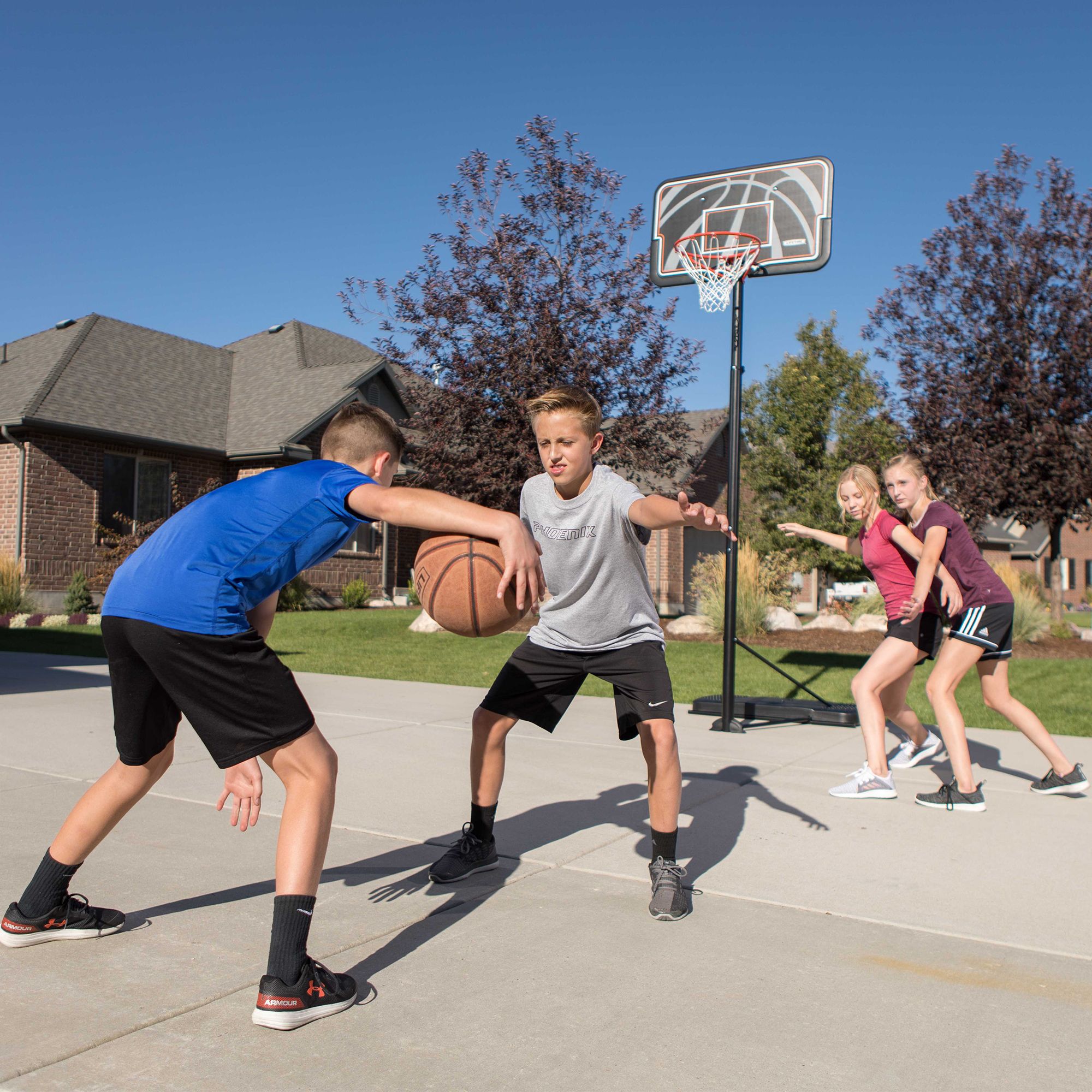 Lifetime 44” Cross Over Portable Basketball Hoop product image