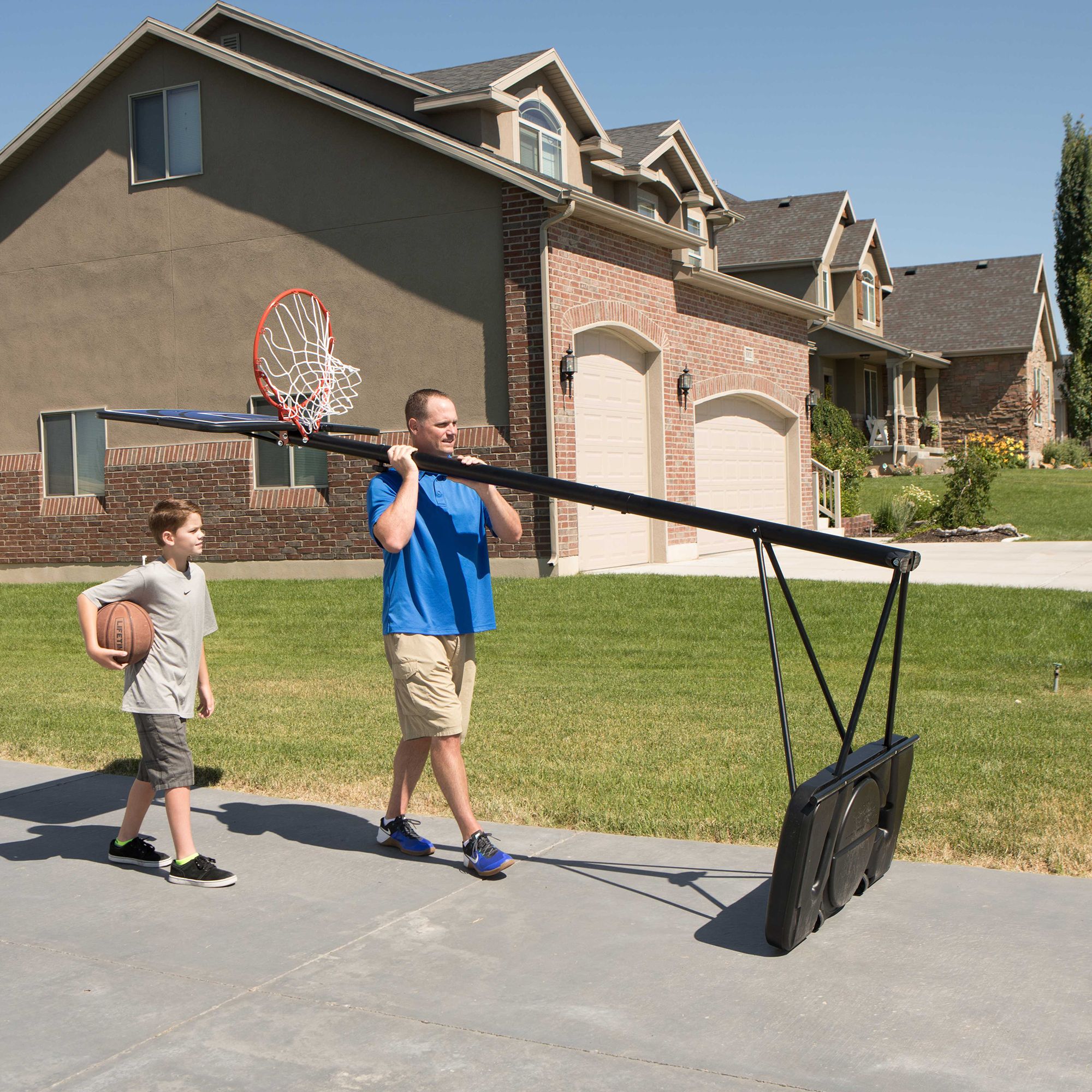 Lifetime 44” Cross Over Portable Basketball Hoop