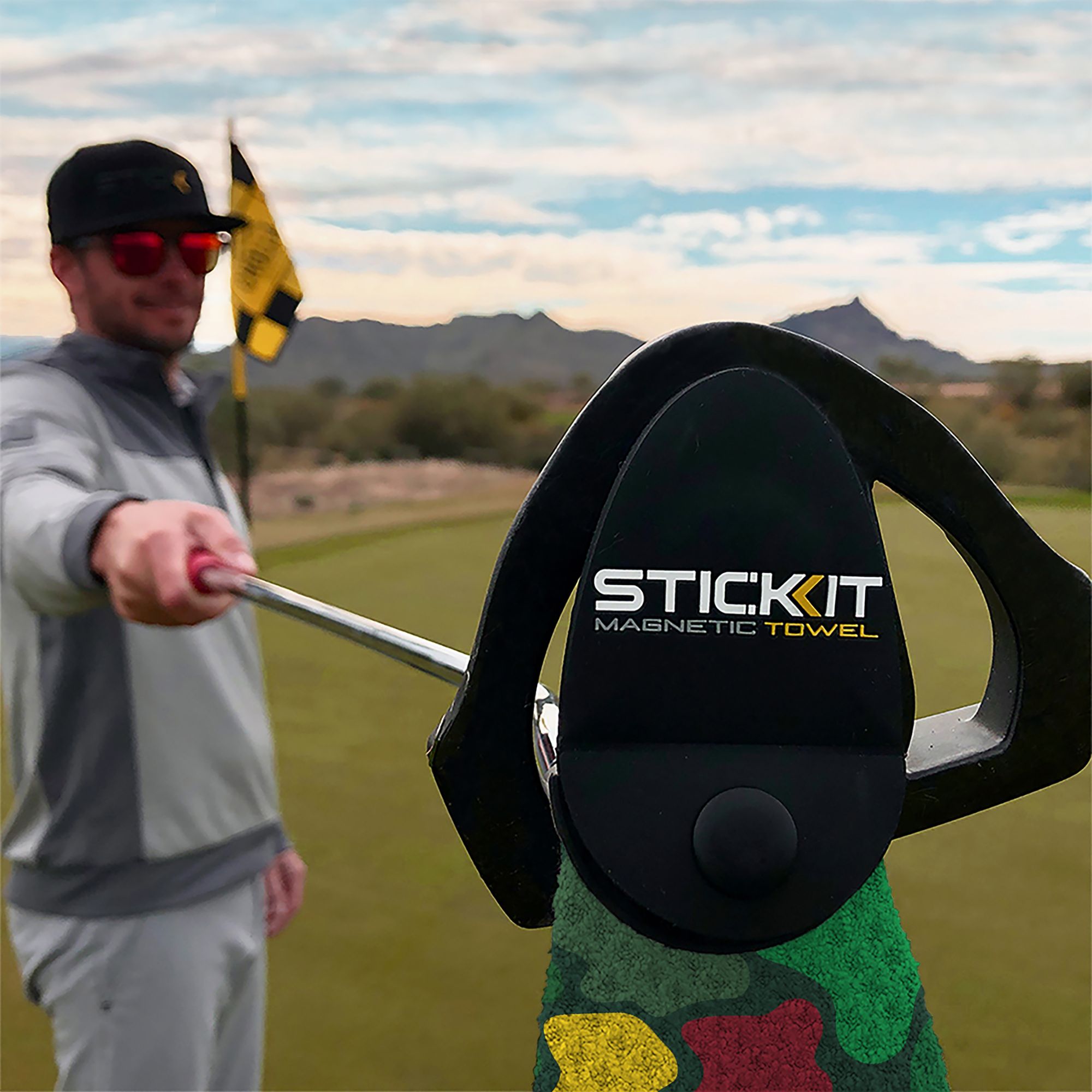 STICKIT Magnetic Golf Towel product image