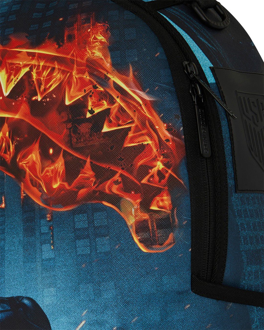 Sprayground U.S. Soccer | DC Worlds Collide Batman Flames Backpack product image