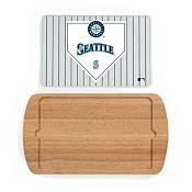 Picnic Time Seattle Mariners Glass Top Serving Tray product image