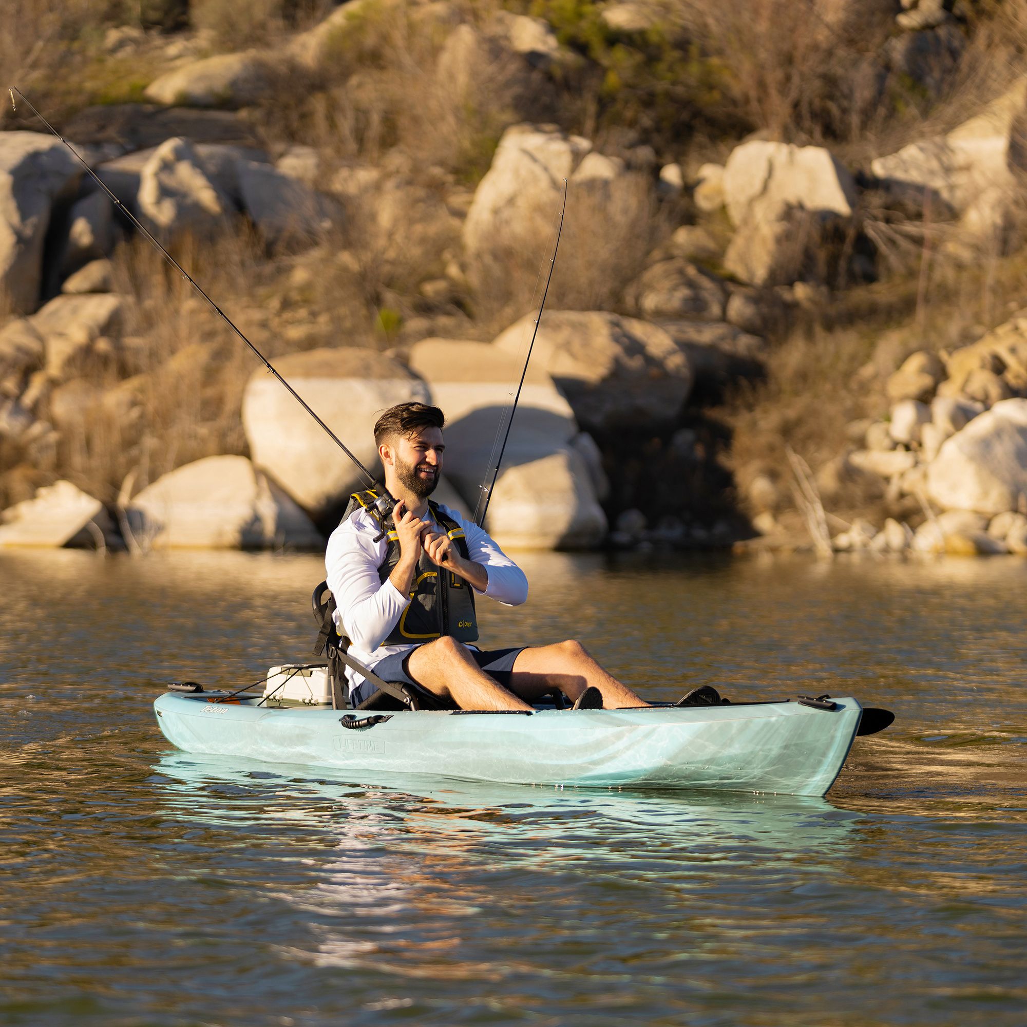 Lifetime Teton Kayak.