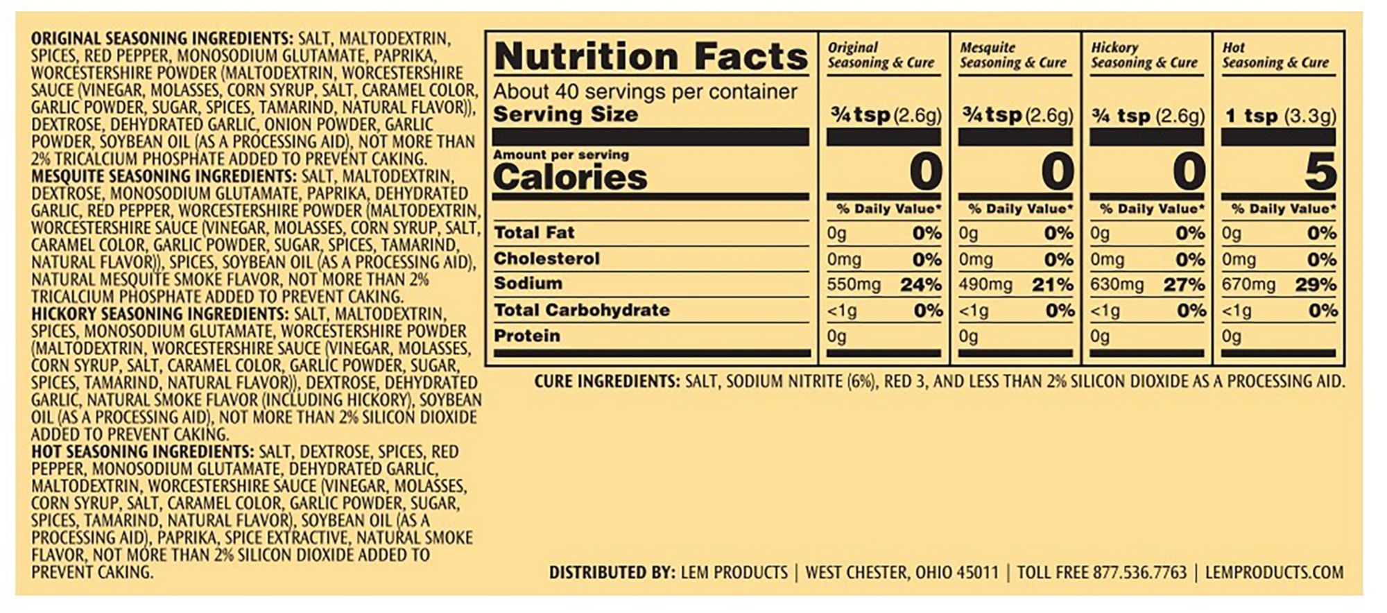 LEM Custom-Blended Backwoods Jerky Seasoning Variety Pack product image