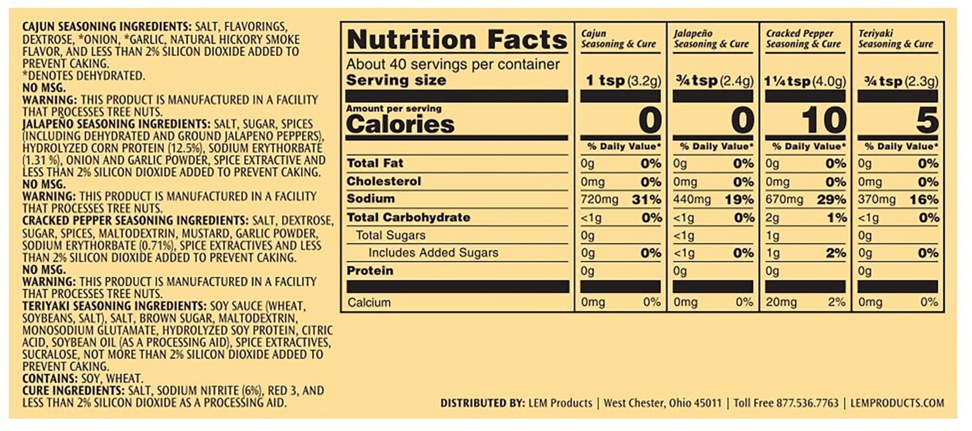 LEM Custom-Blended Backwoods Seasoning Variety Pack product image