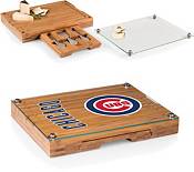 Picnic Time Chicago Cubs Concerto Glass Top Cheese Board and Knife Set product image
