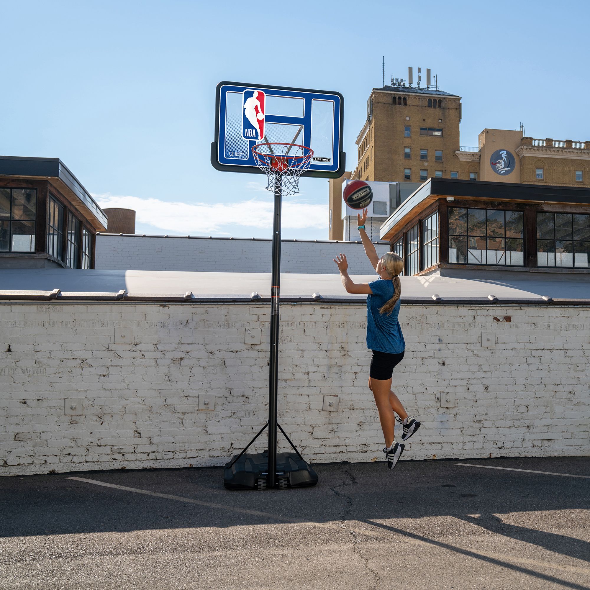Lifetime 44 in. Portable NBA Pro-Court Hoop product image