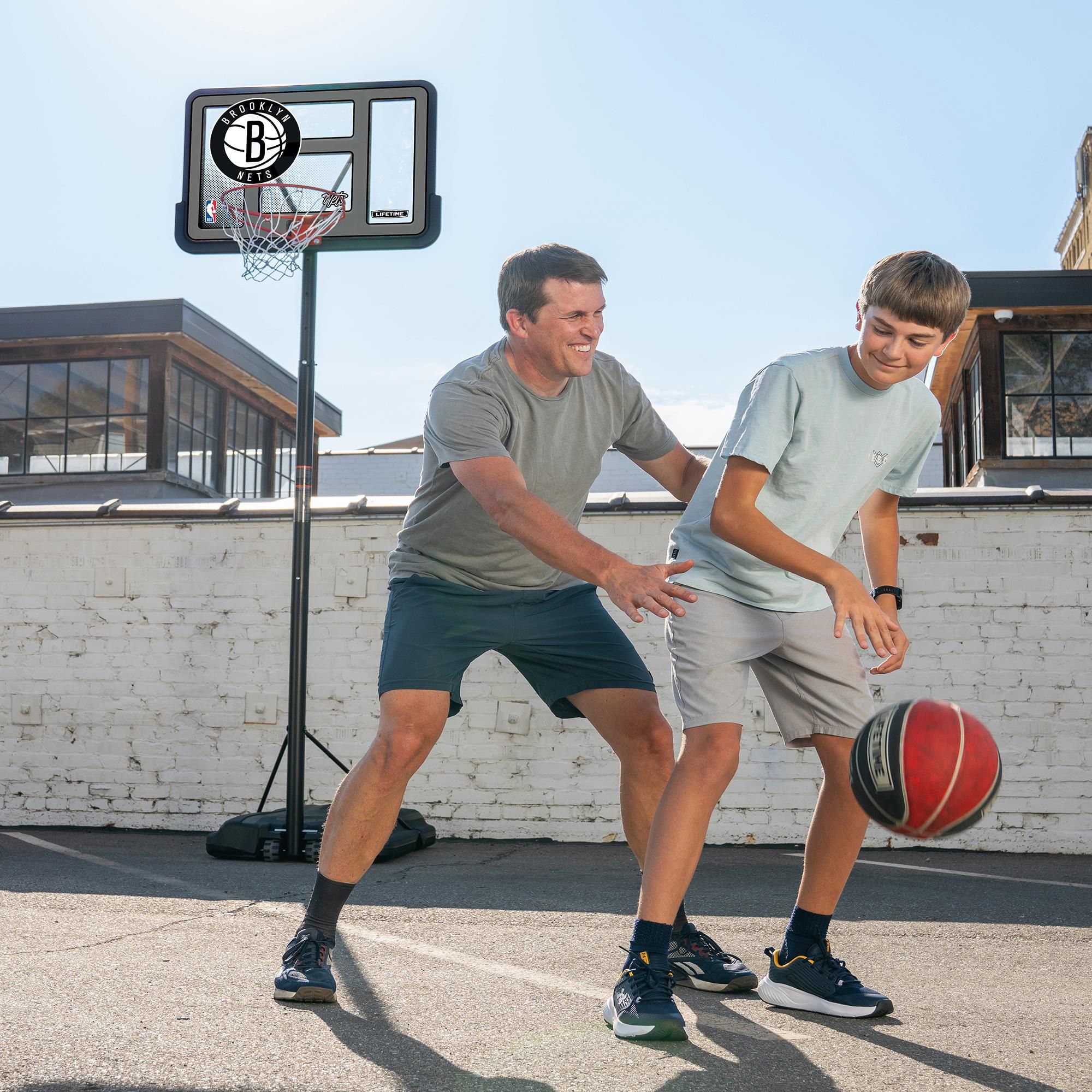 Lifetime 44 in. Portable NBA Pro-Court Hoop product image