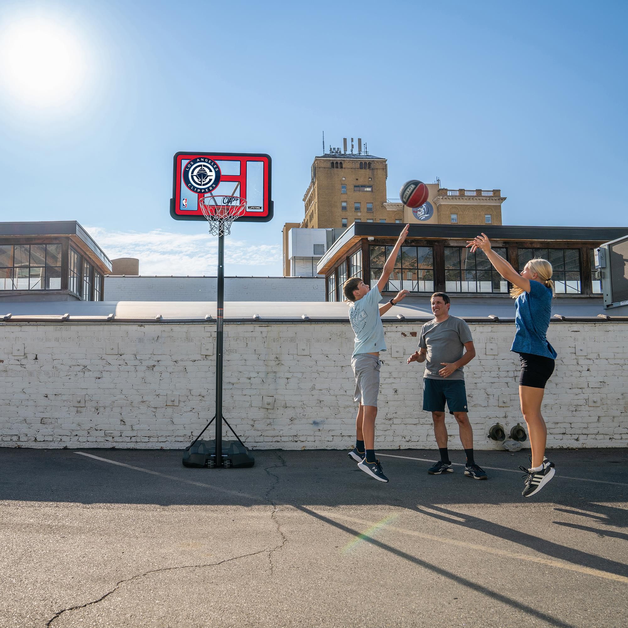Lifetime 44 in. Portable NBA Pro-Court Hoop product image