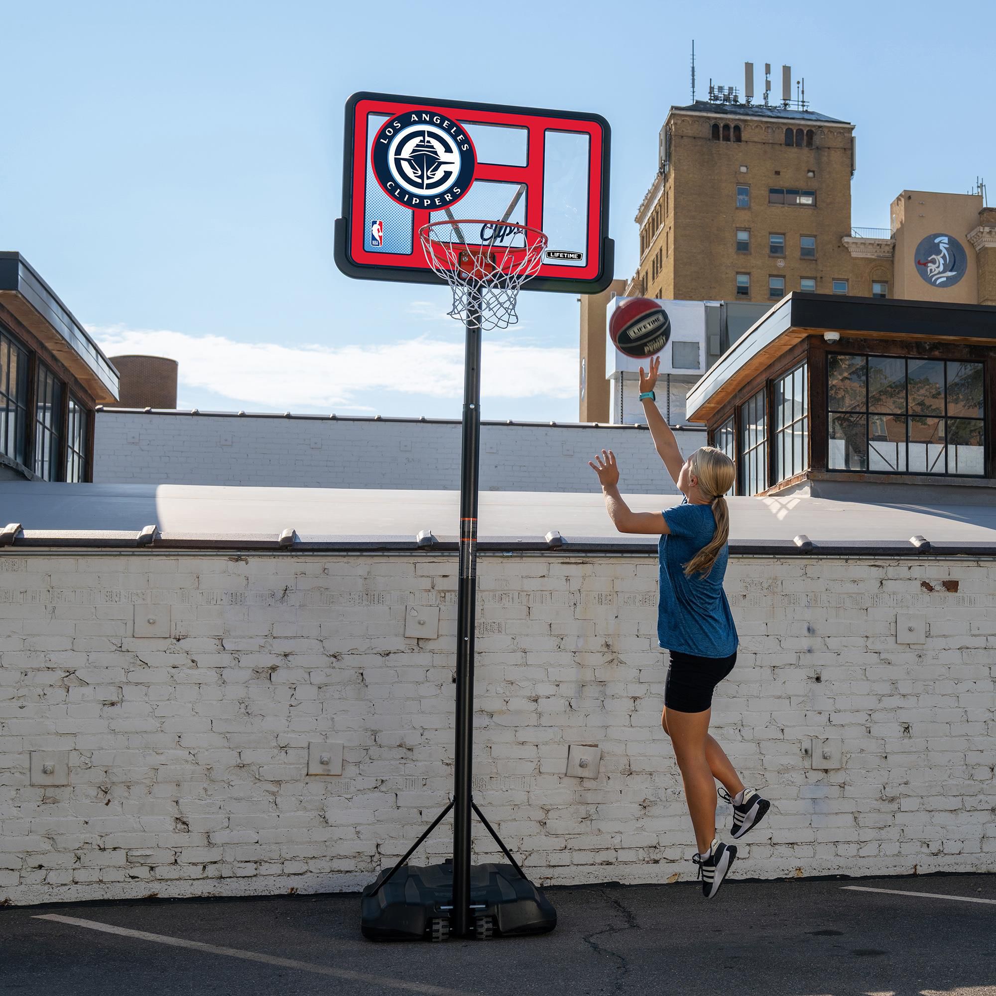 Lifetime 44 in. Portable NBA Pro-Court Hoop product image