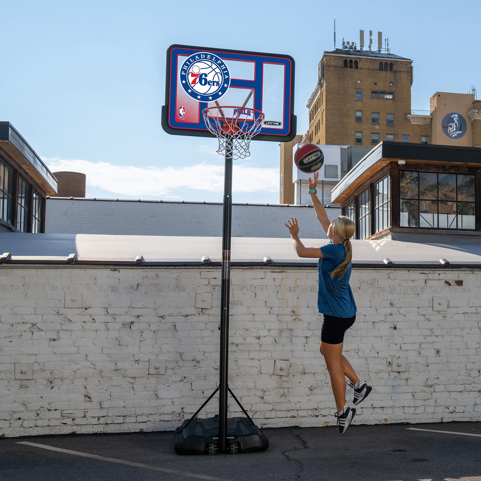 Lifetime 44 in. Portable NBA Pro-Court Hoop product image
