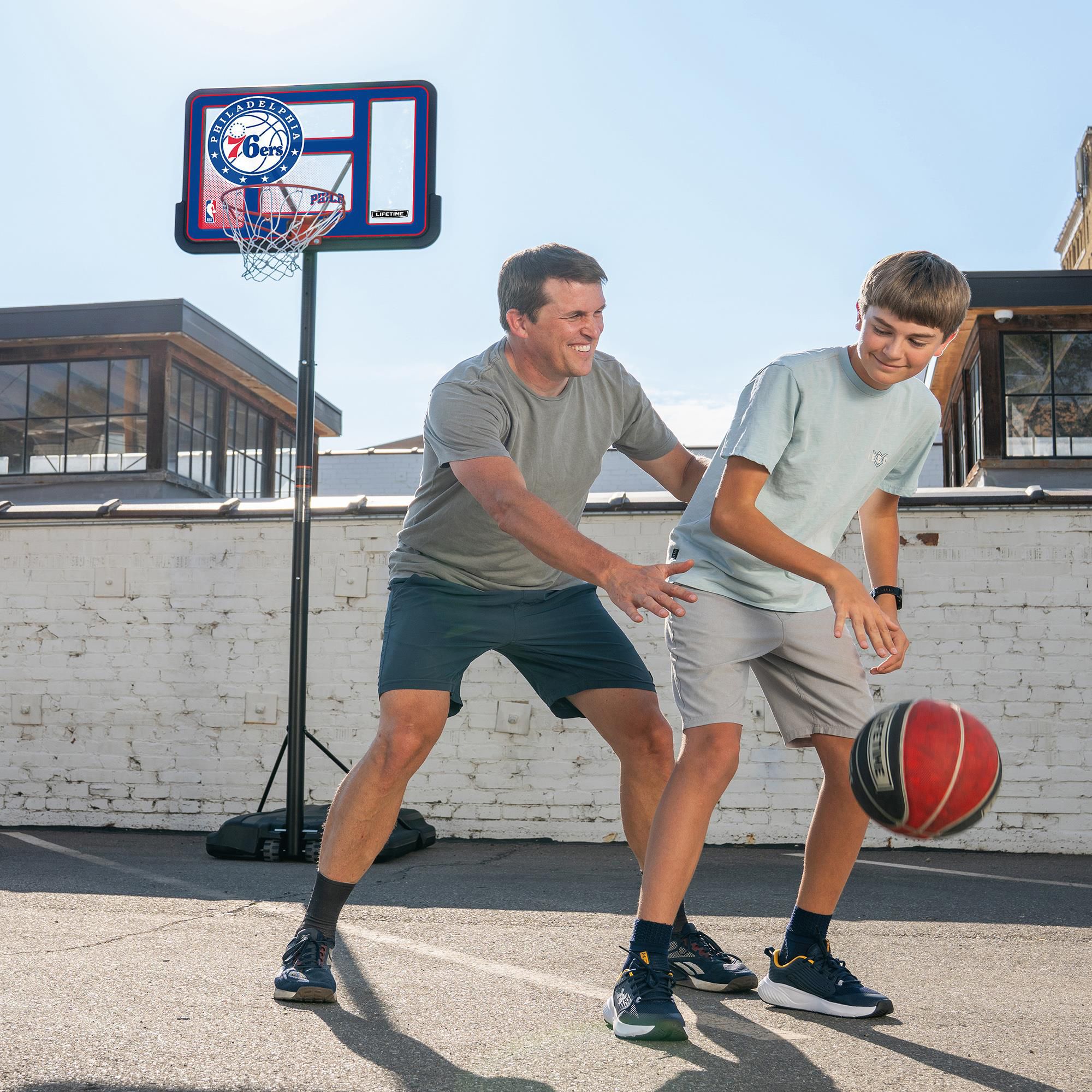 Lifetime 44 in. Portable NBA Pro-Court Hoop product image