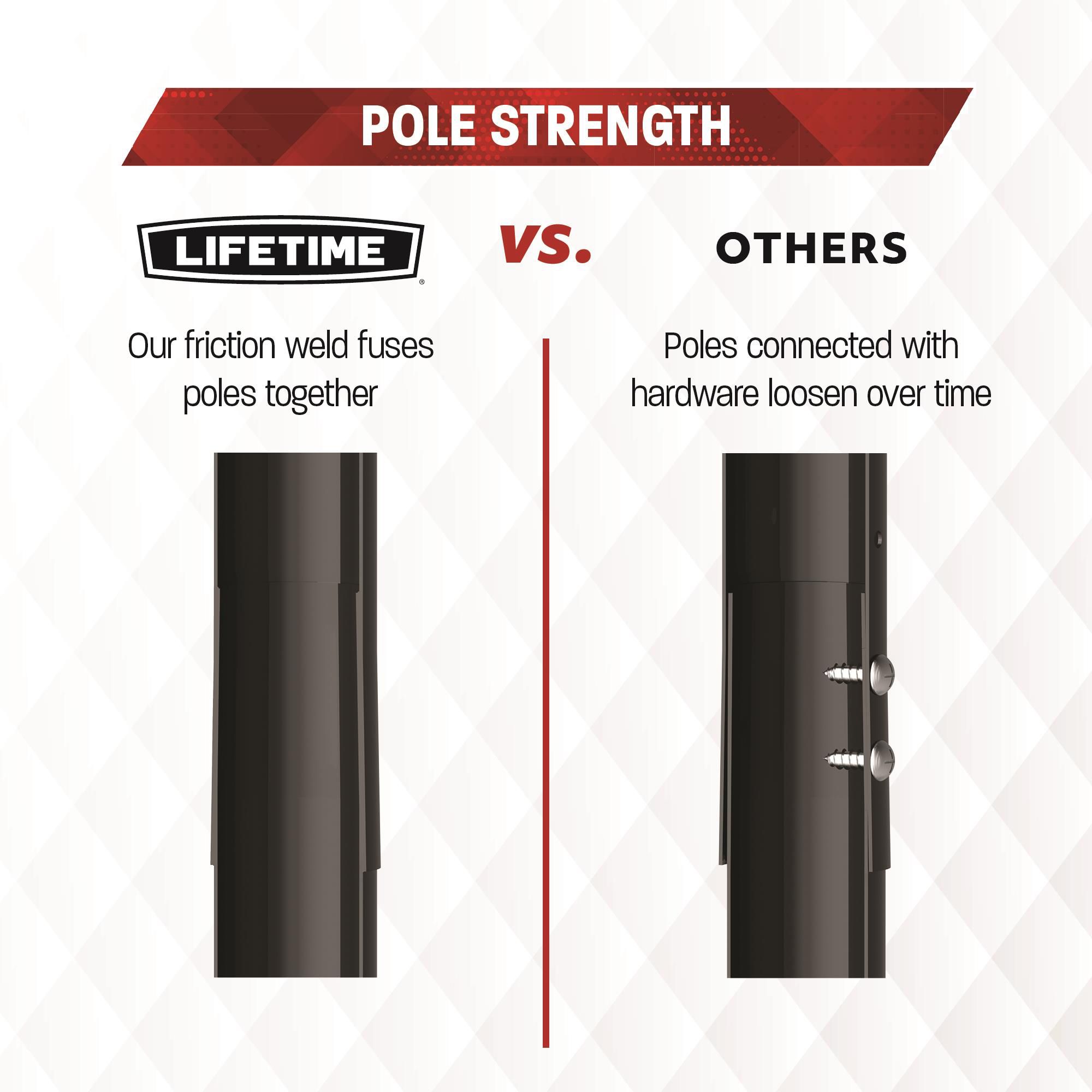 Lifetime 44 in. Portable NBA Pro-Court Hoop product image