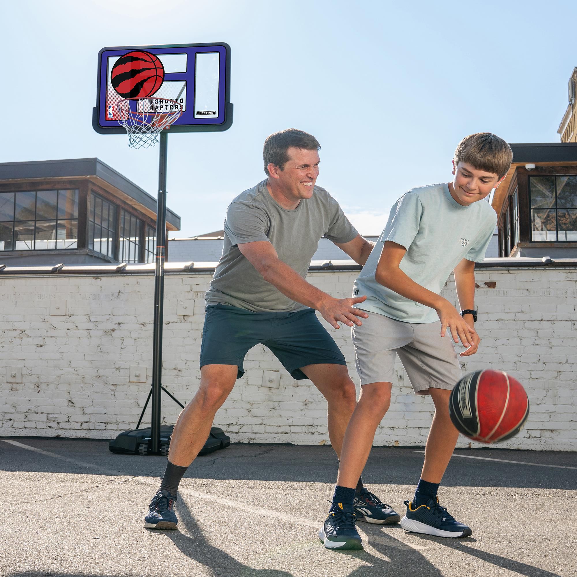 Lifetime 44 in. Portable NBA Pro-Court Hoop product image
