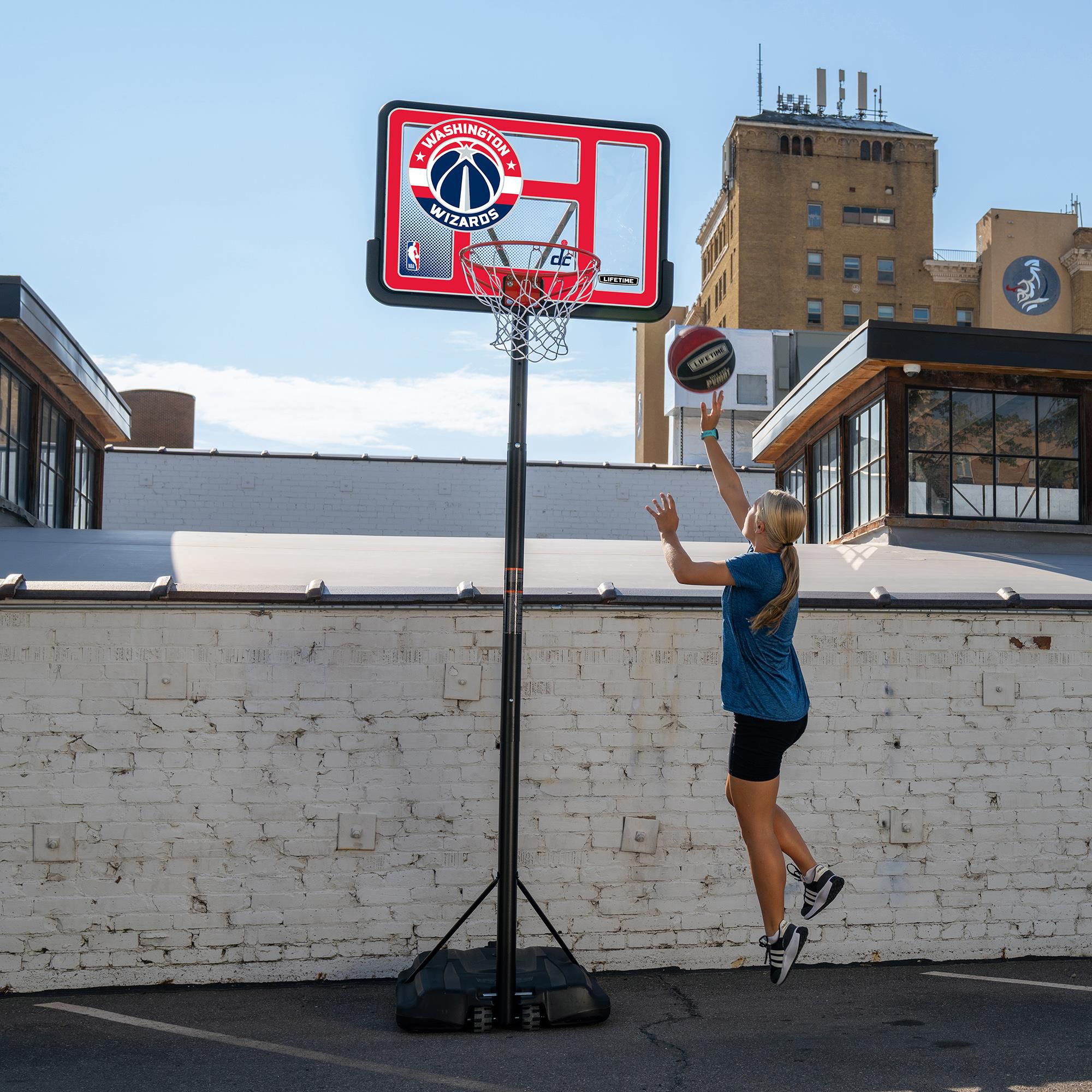 Lifetime 44 in. Portable NBA Pro-Court Hoop product image