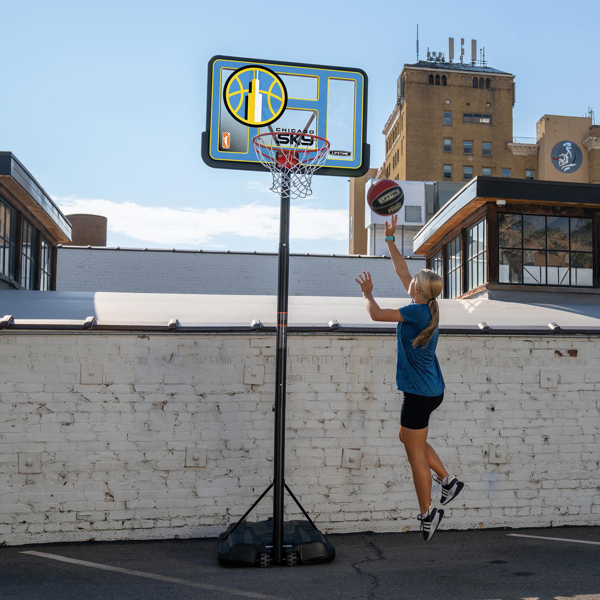 Lifetime 44 in. Portable WNBA Pro-Court Hoop product image