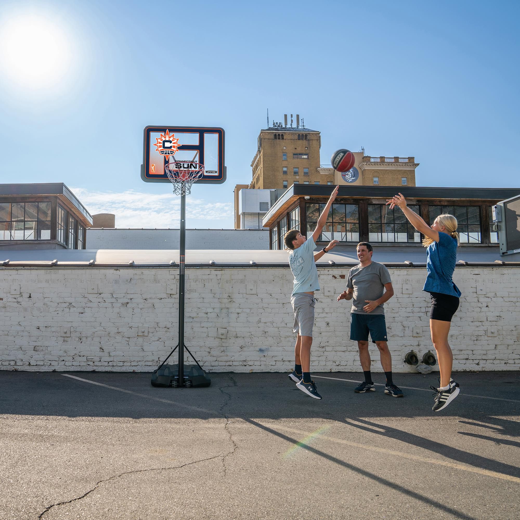 Lifetime 44 in. Portable WNBA Pro-Court Hoop product image