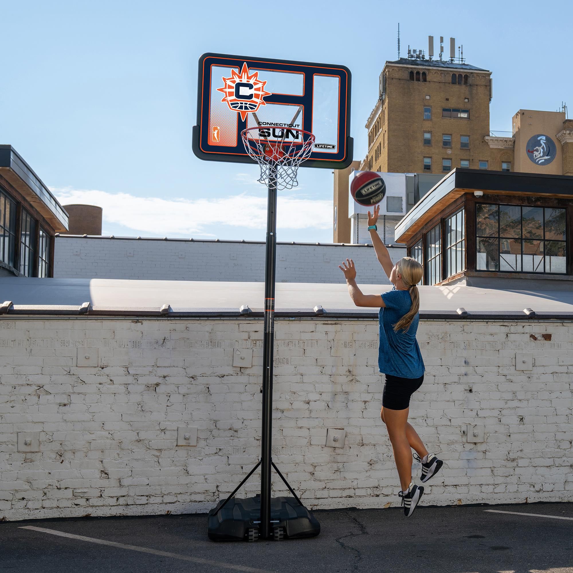 Lifetime 44 in. Portable WNBA Pro-Court Hoop product image