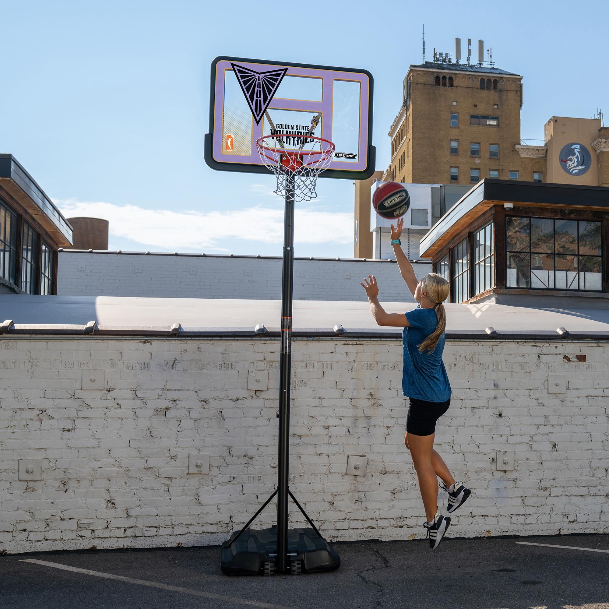 Lifetime 44 in. Portable WNBA Pro-Court Hoop product image