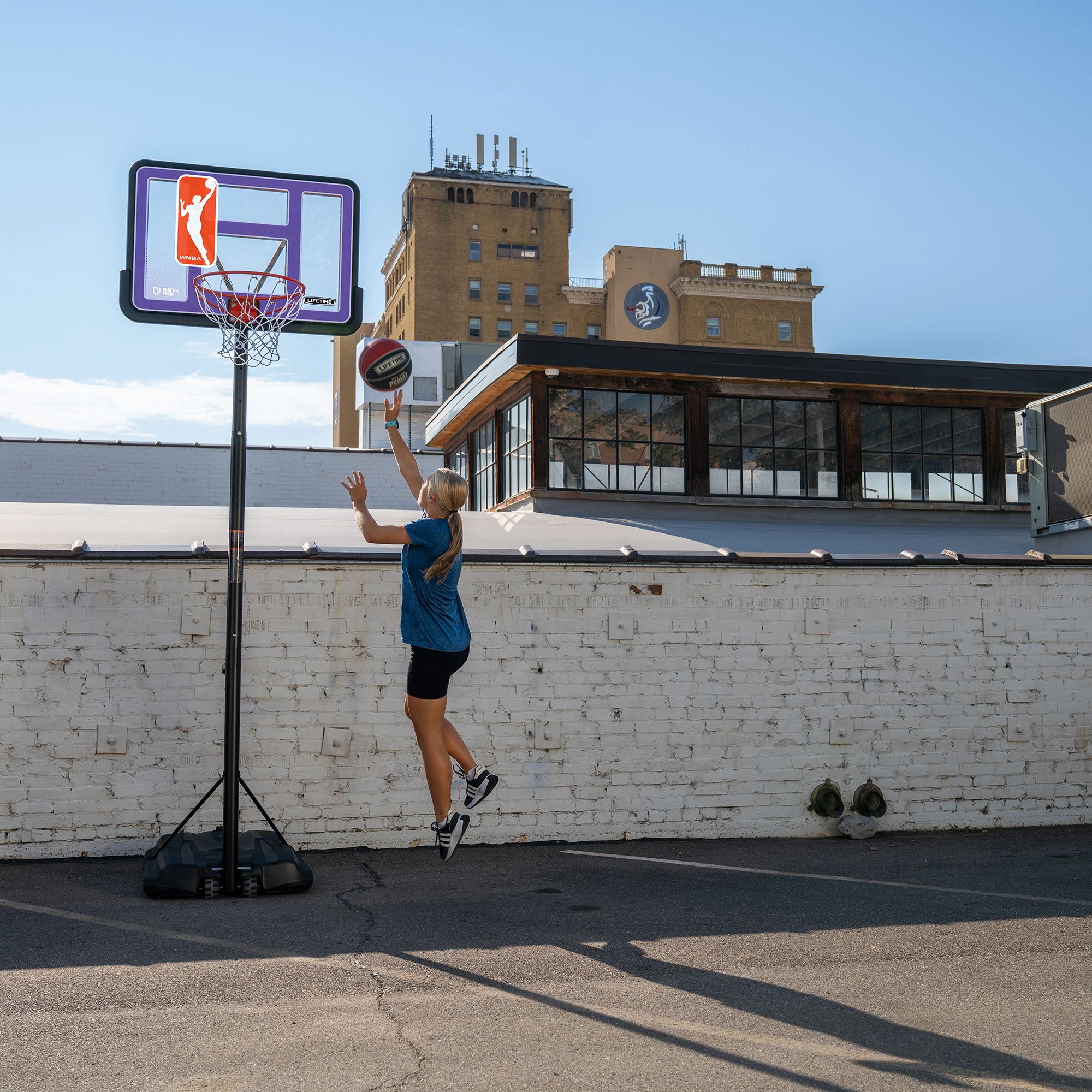 Lifetime 44 in. Portable WNBA Pro-Court Hoop product image