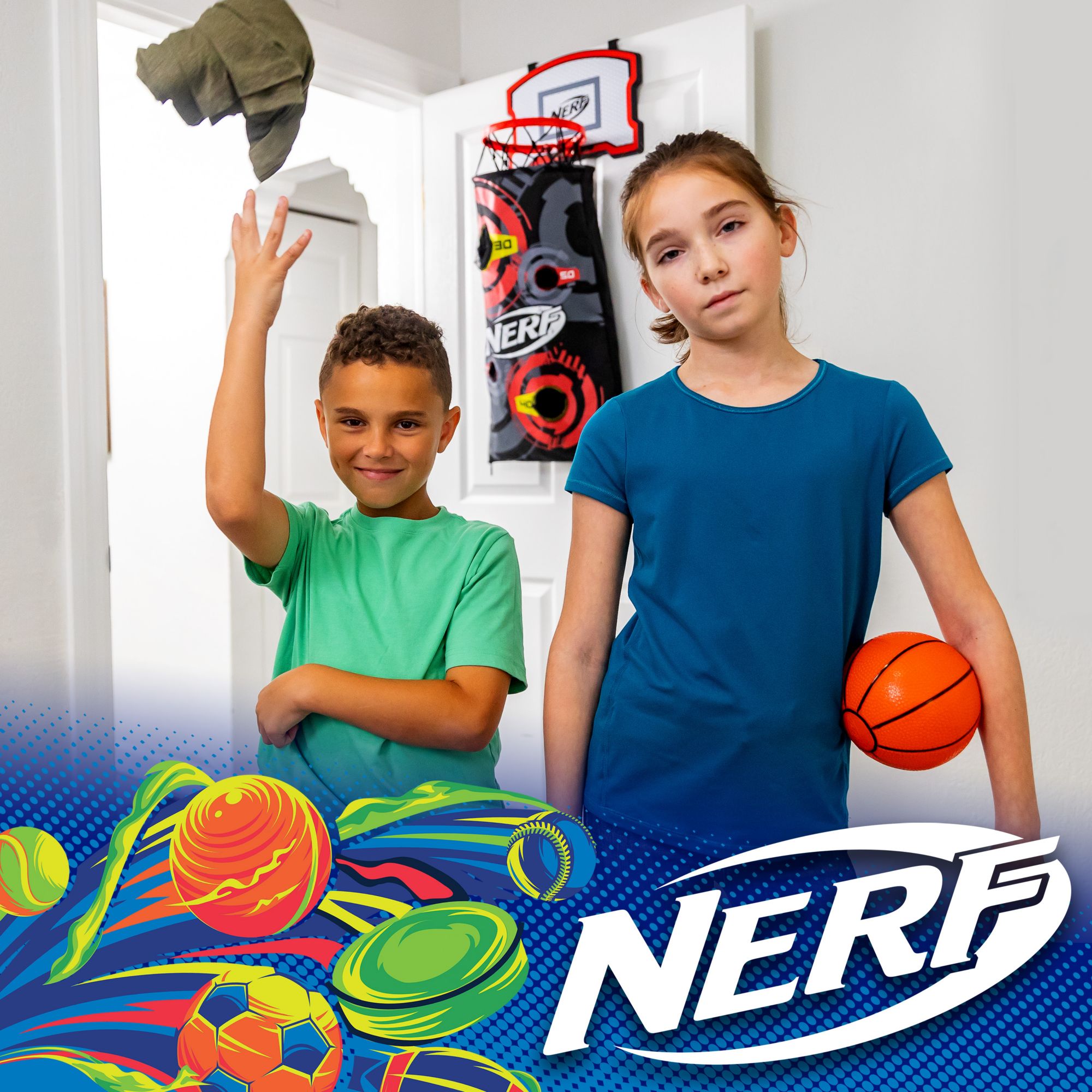 Nerf Basketball Hoop Hamper product image