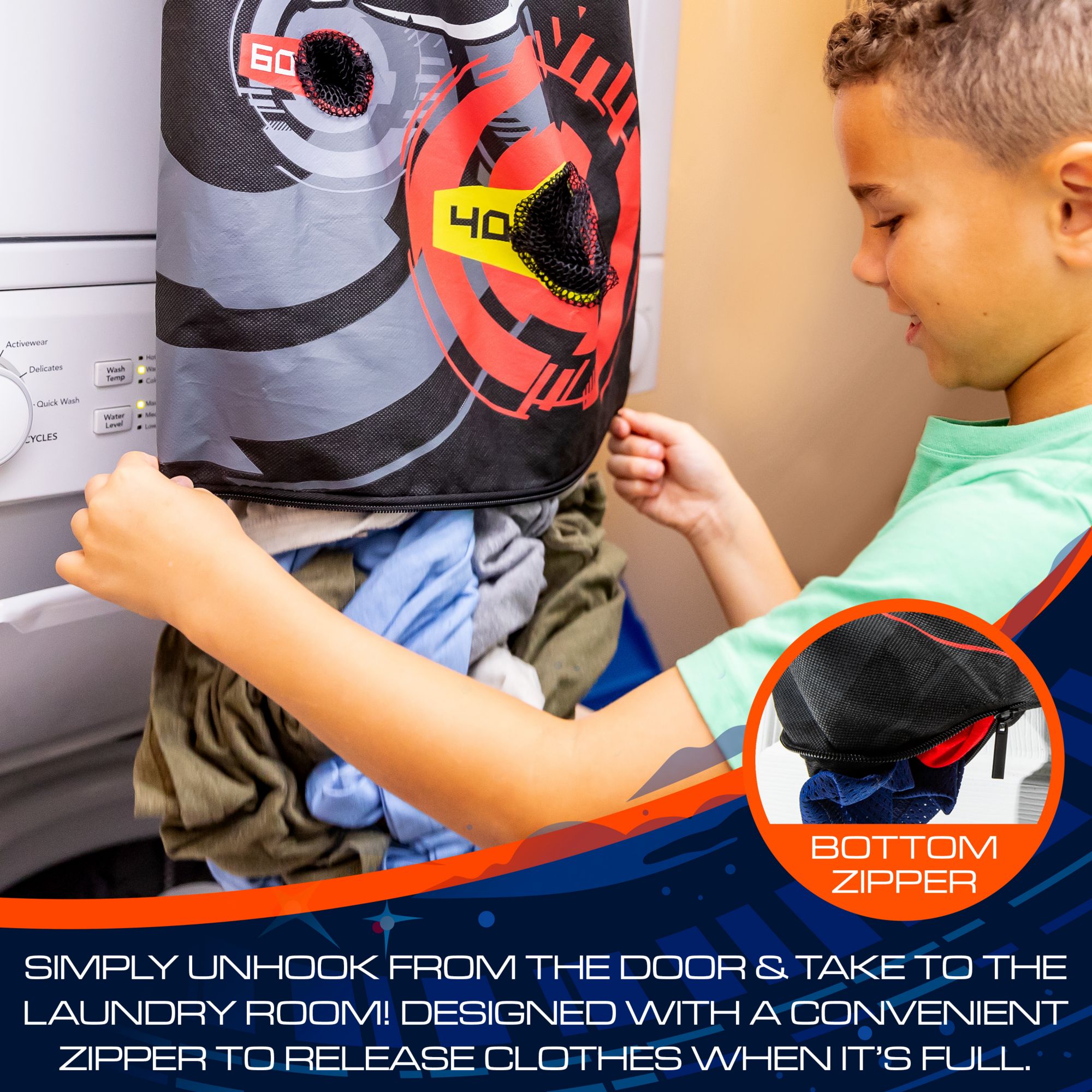 Nerf Basketball Hoop Hamper product image